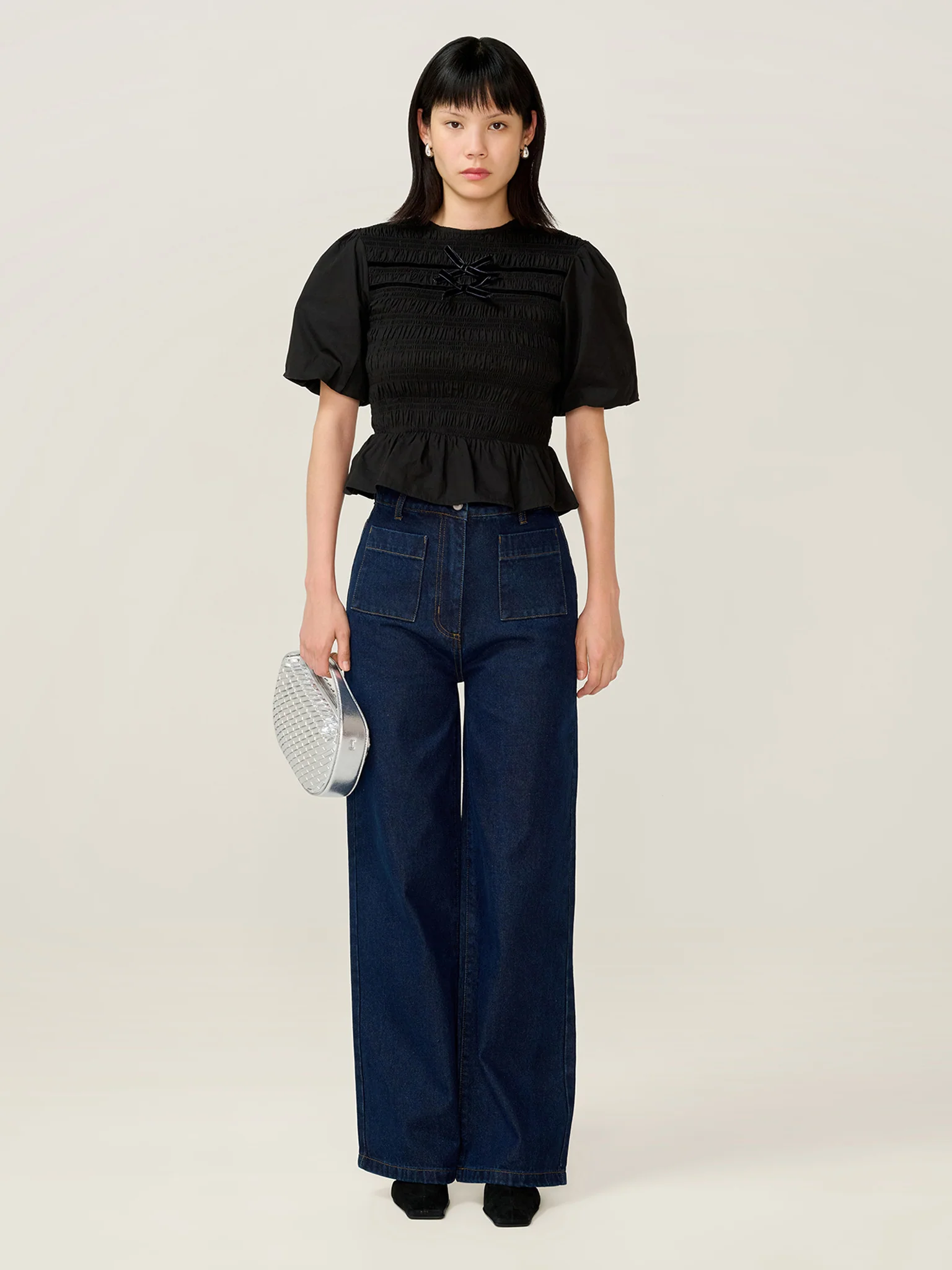 Noemi Top in Black - Image 2