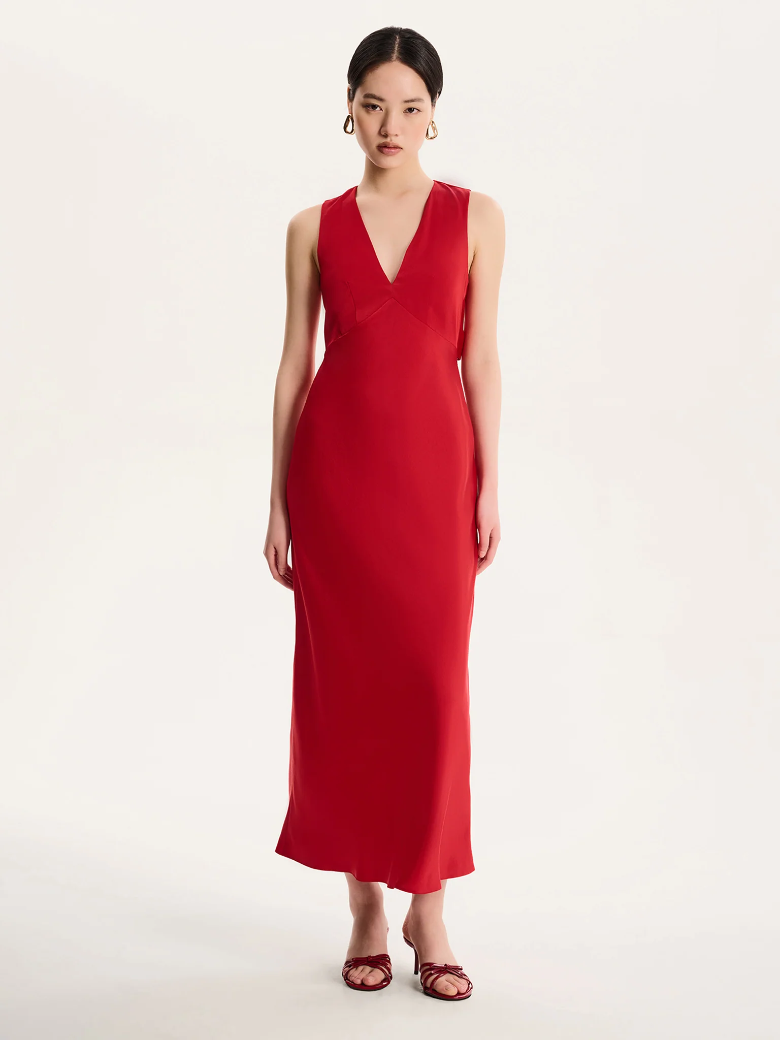 Nova Dress in Barbados Cherry - Image 5