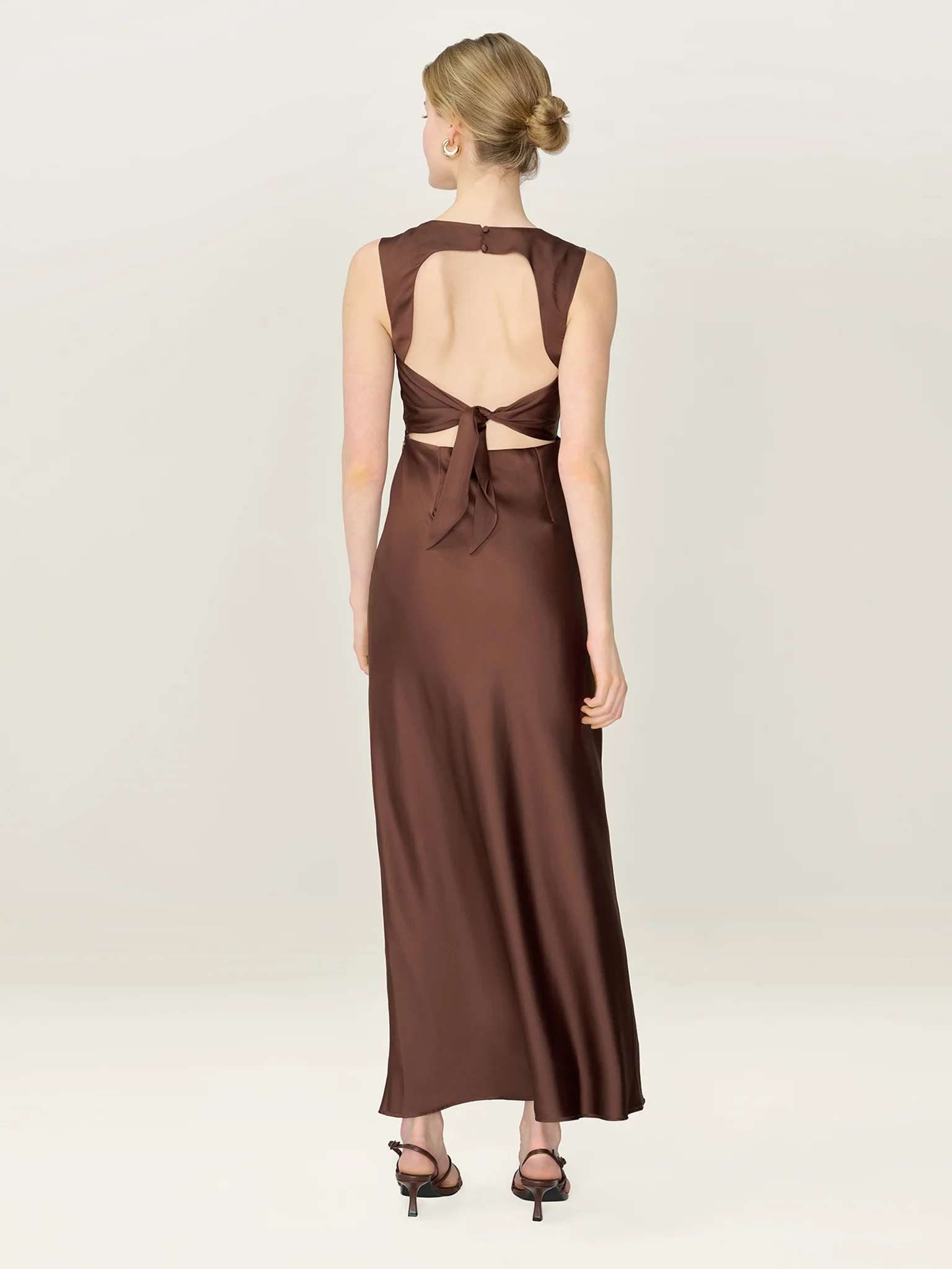 Nova Dress in Chocolate - Image 5