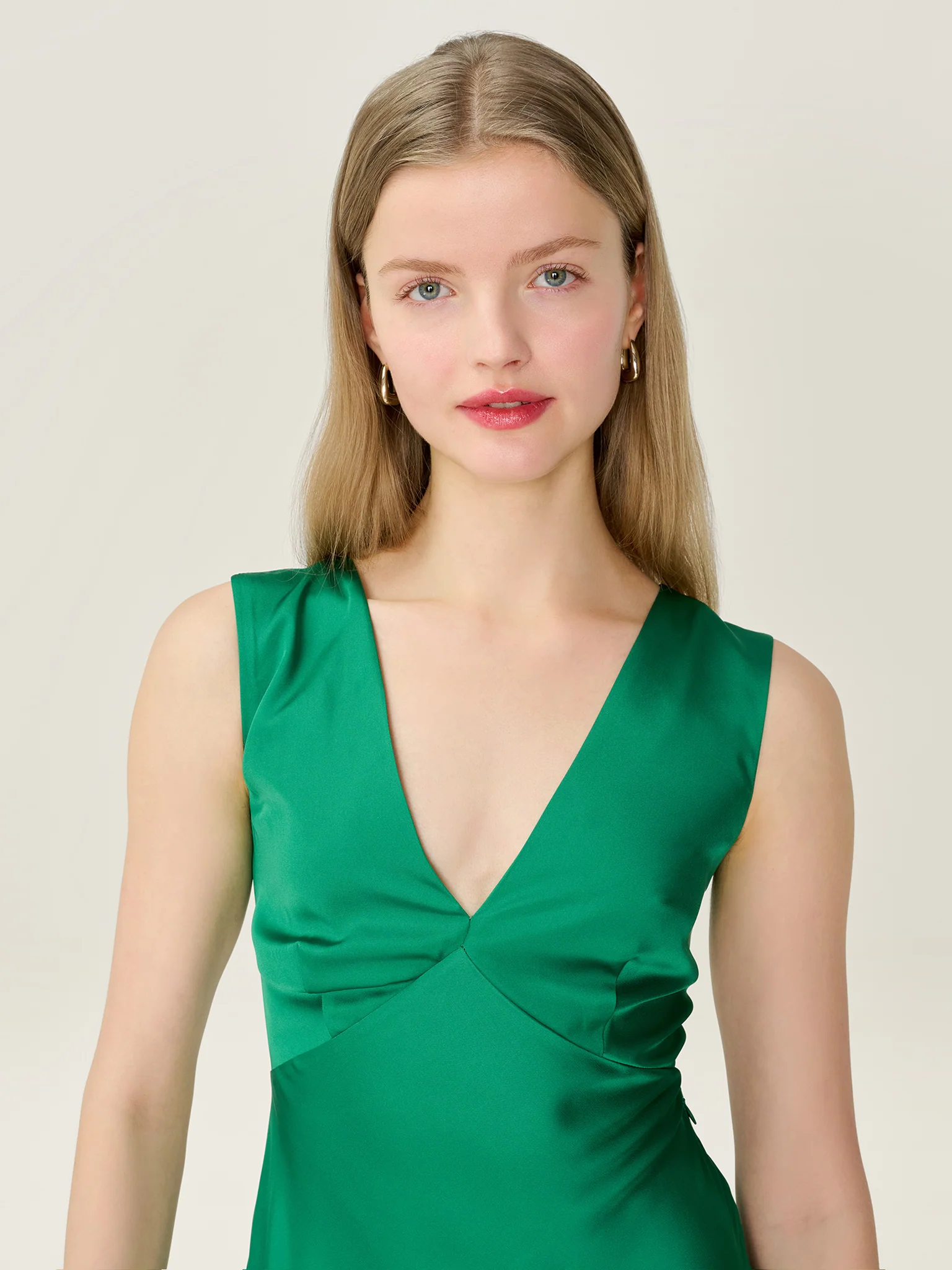 Nova Dress in Emerald Green - Image 3