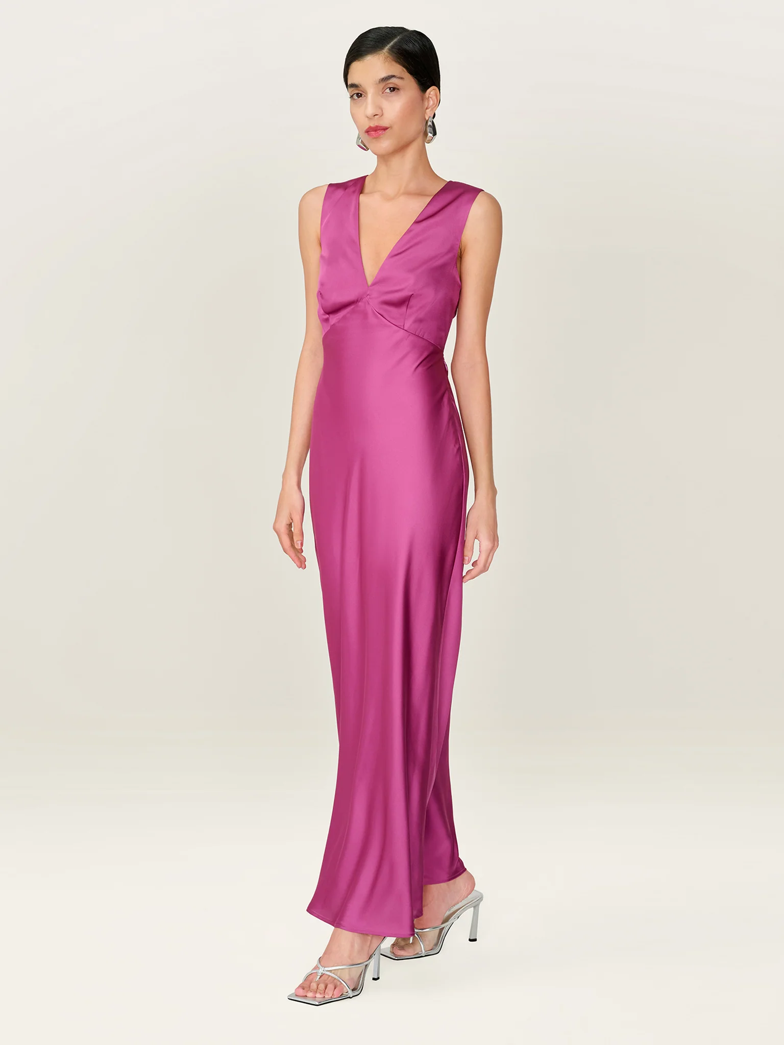 Nova Dress in Magenta - Image 2