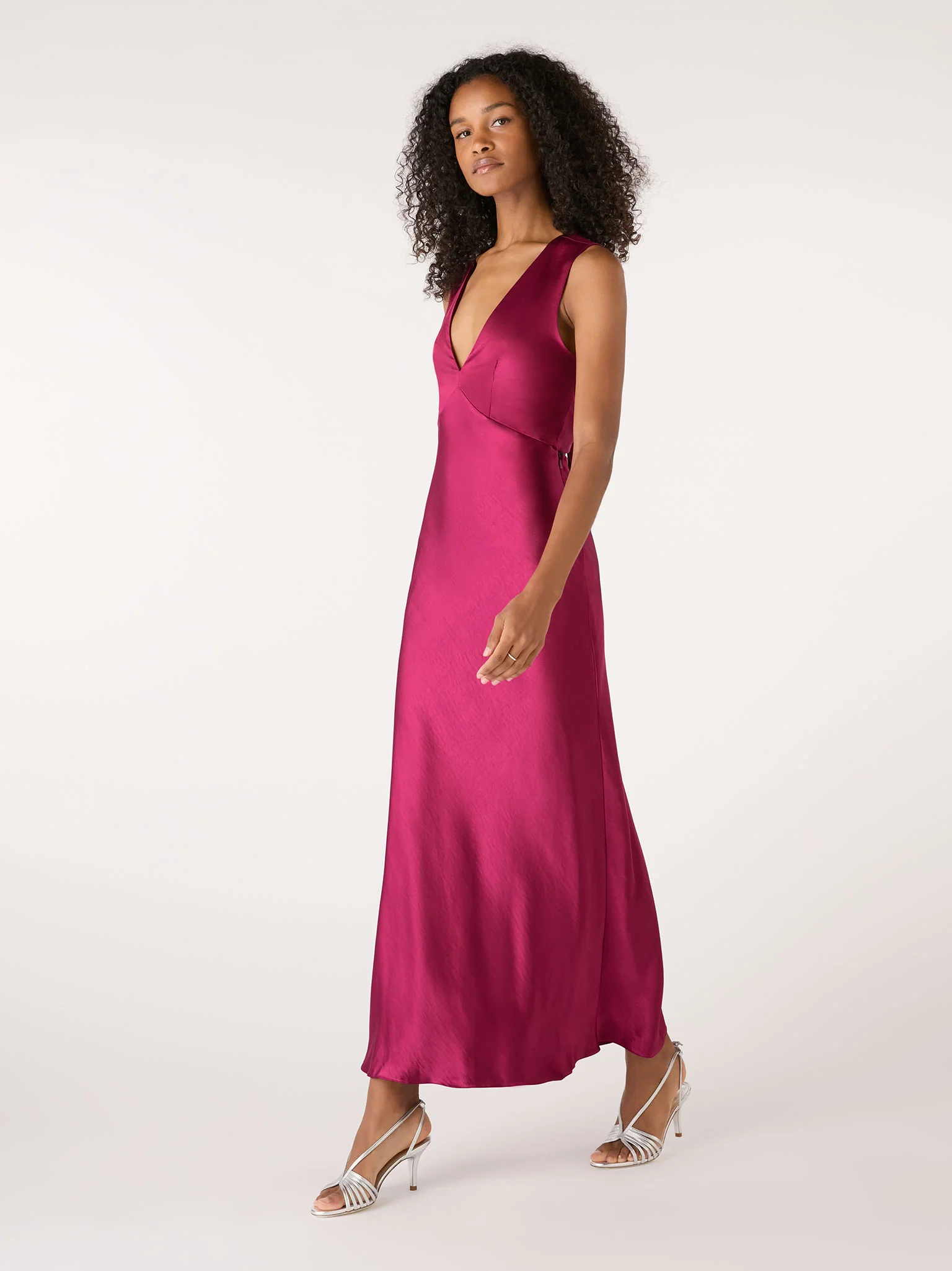 Nova Dress in Magenta - Image 3
