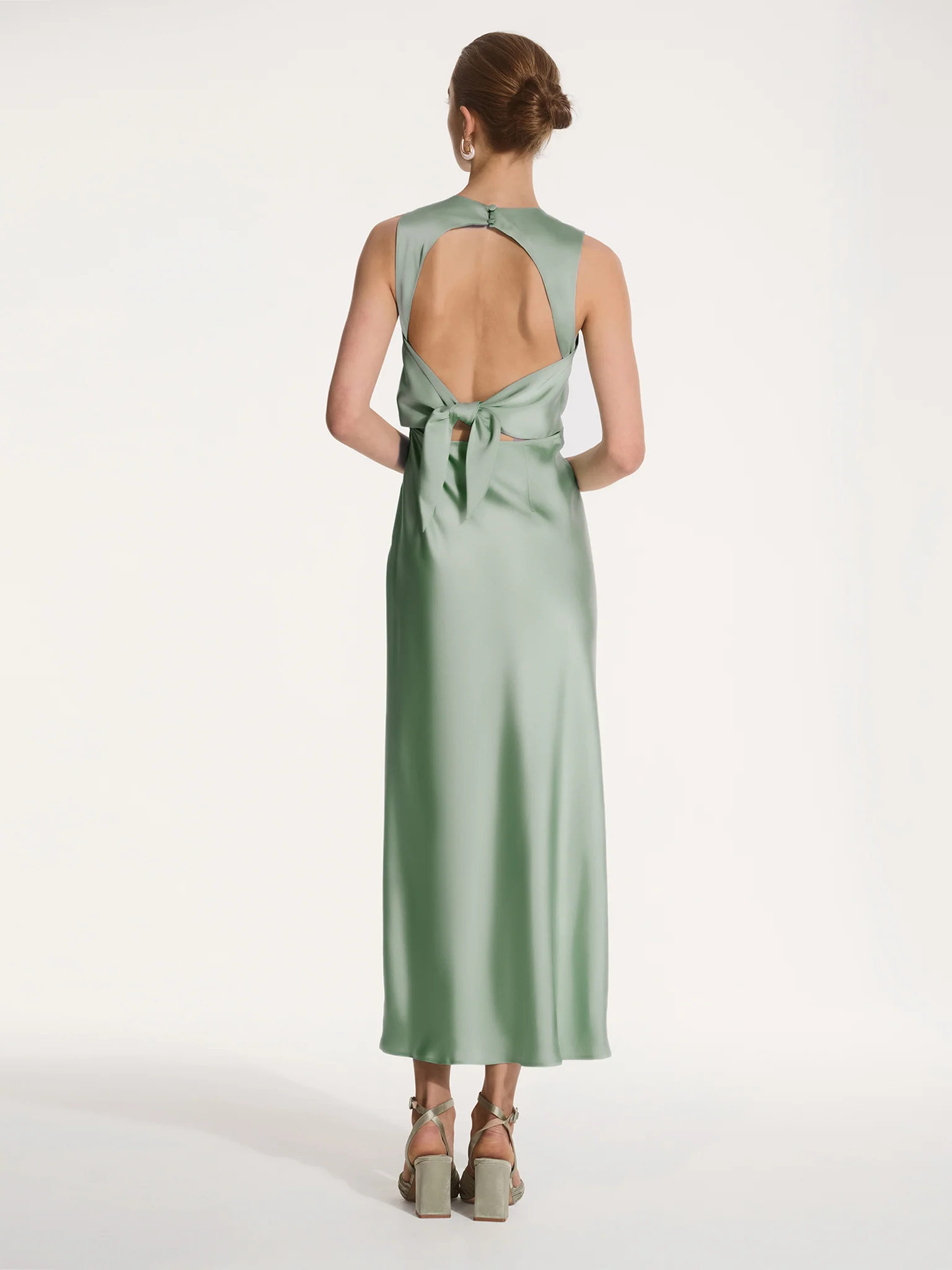 Nova Dress in Sage - Image 5