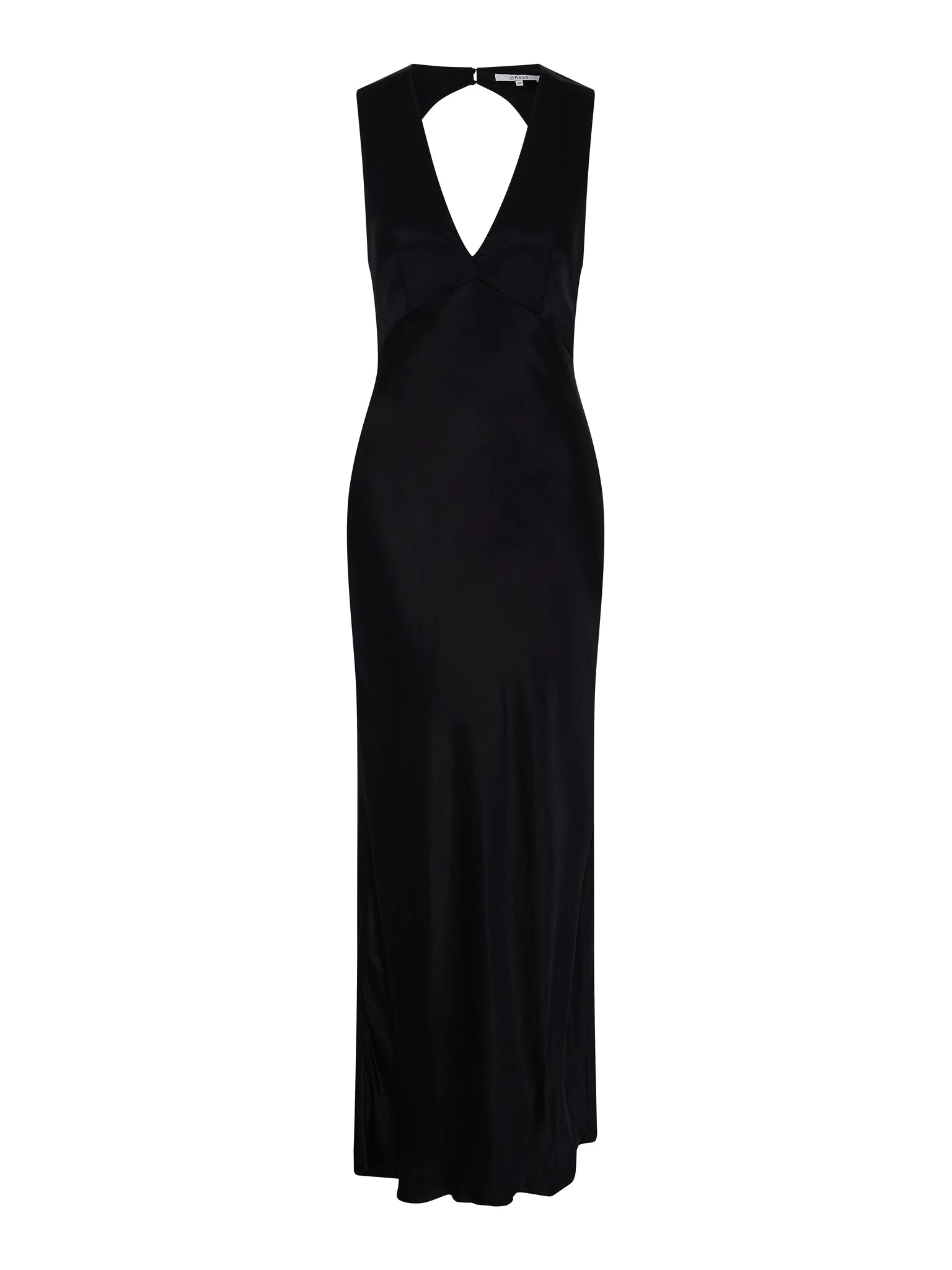 Nova Tie Back Dress in Black - Image 5