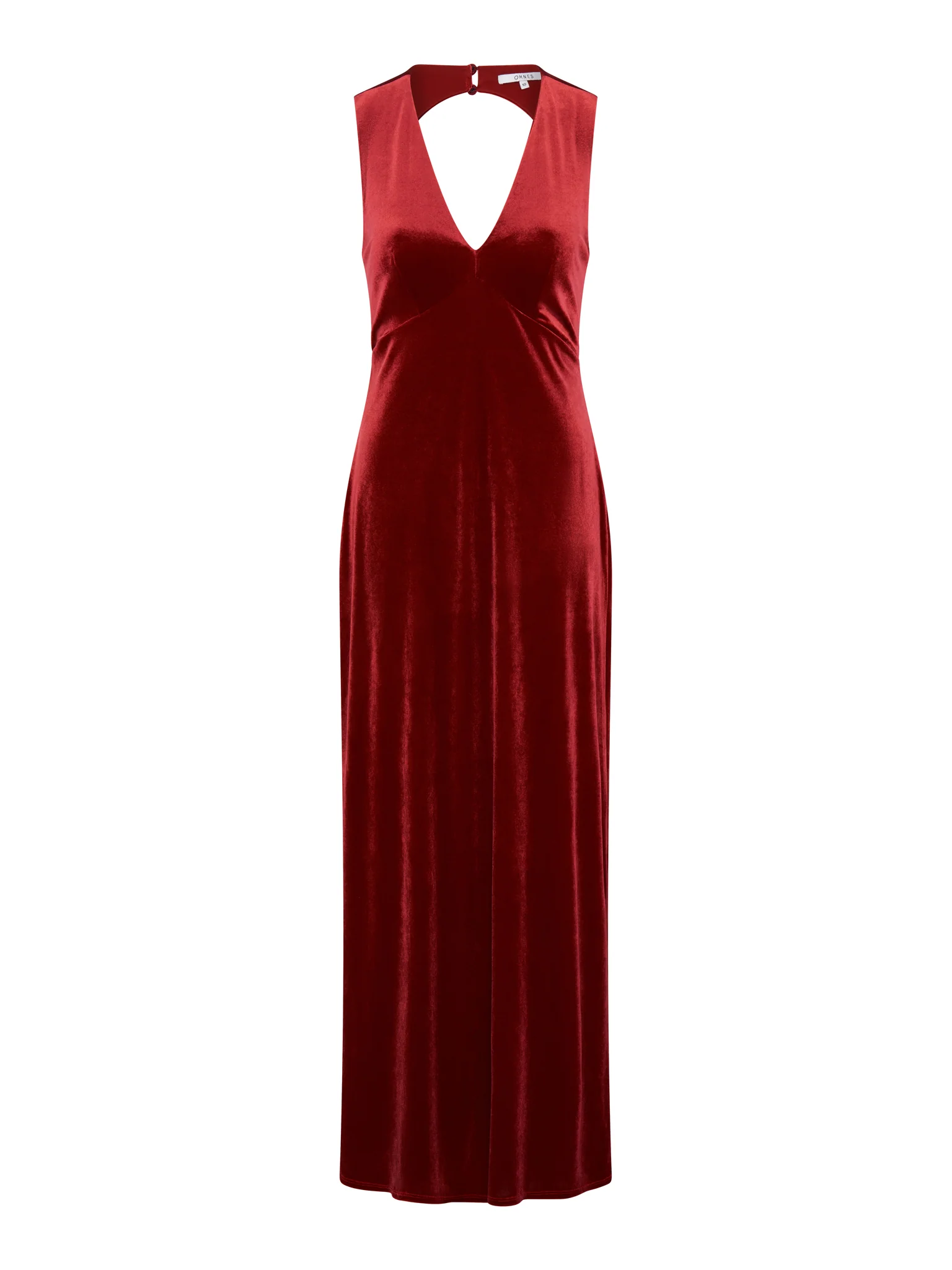 Nova Velvet Dress in Red - Image 6