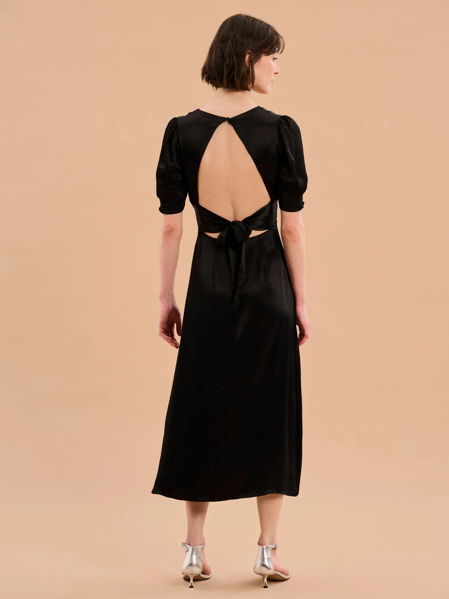 Odette Dress in Black - Image 2