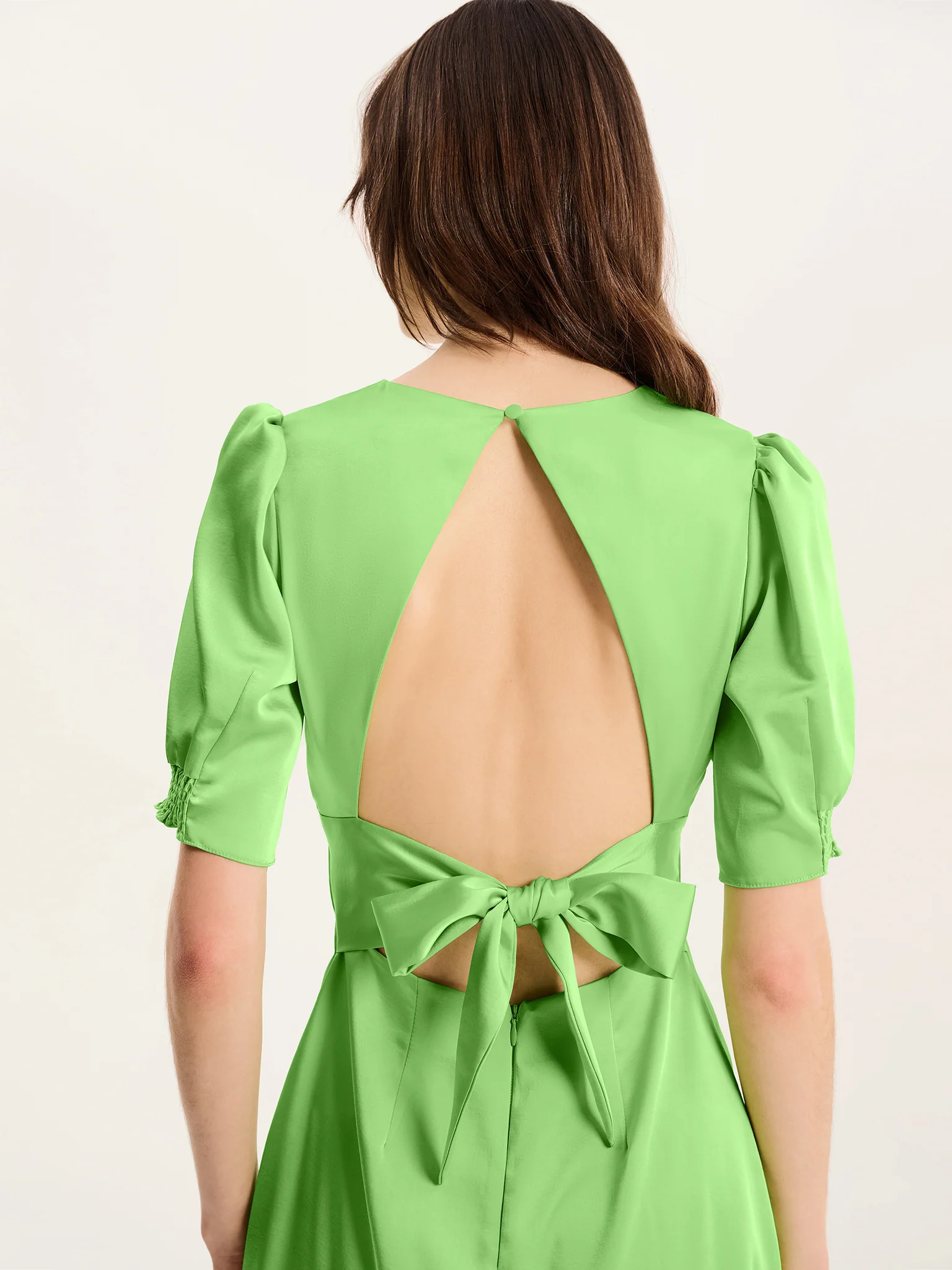 Odette Dress in Lime - Image 2