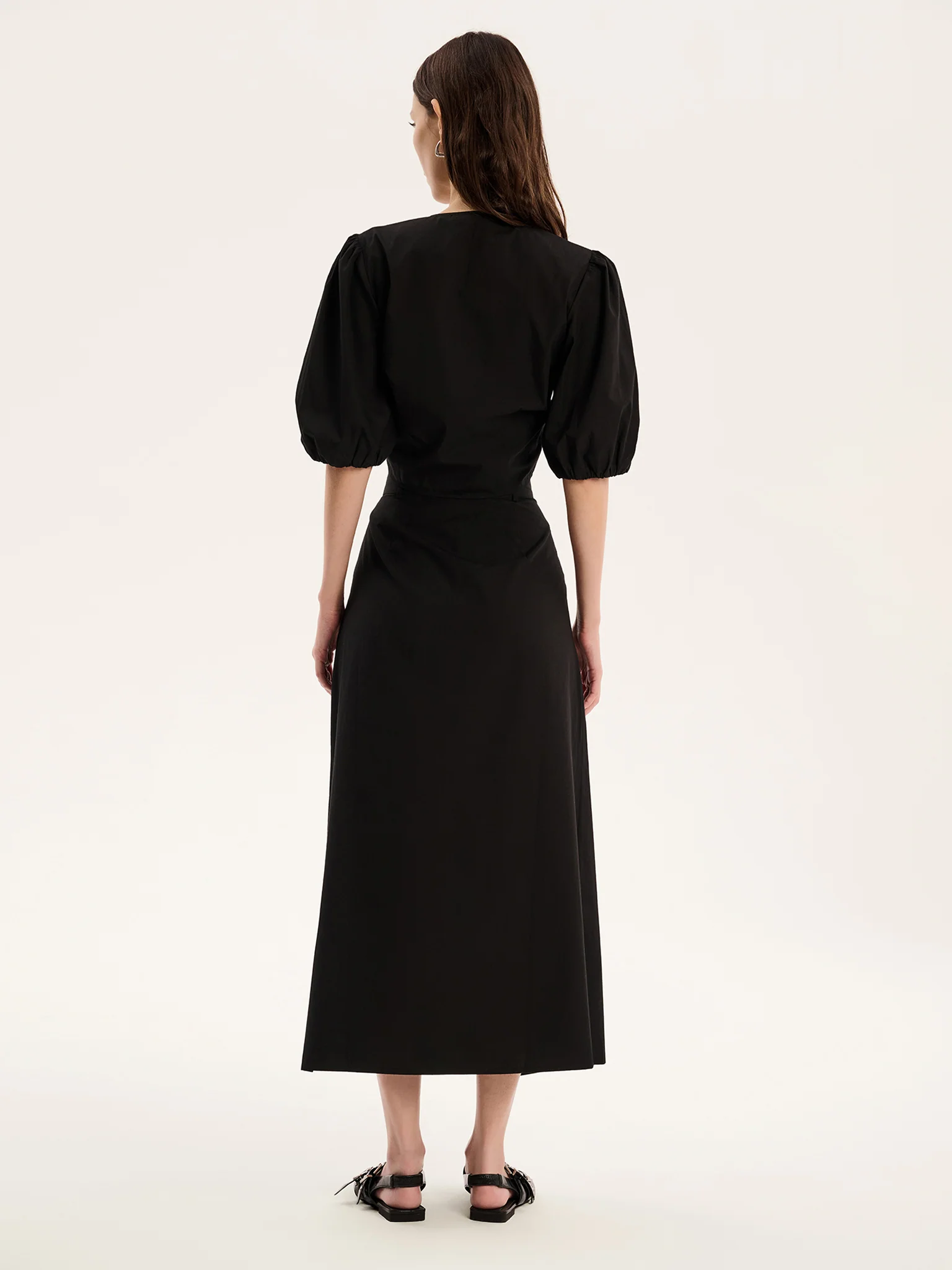 Olive Skirt in Black - Image 3