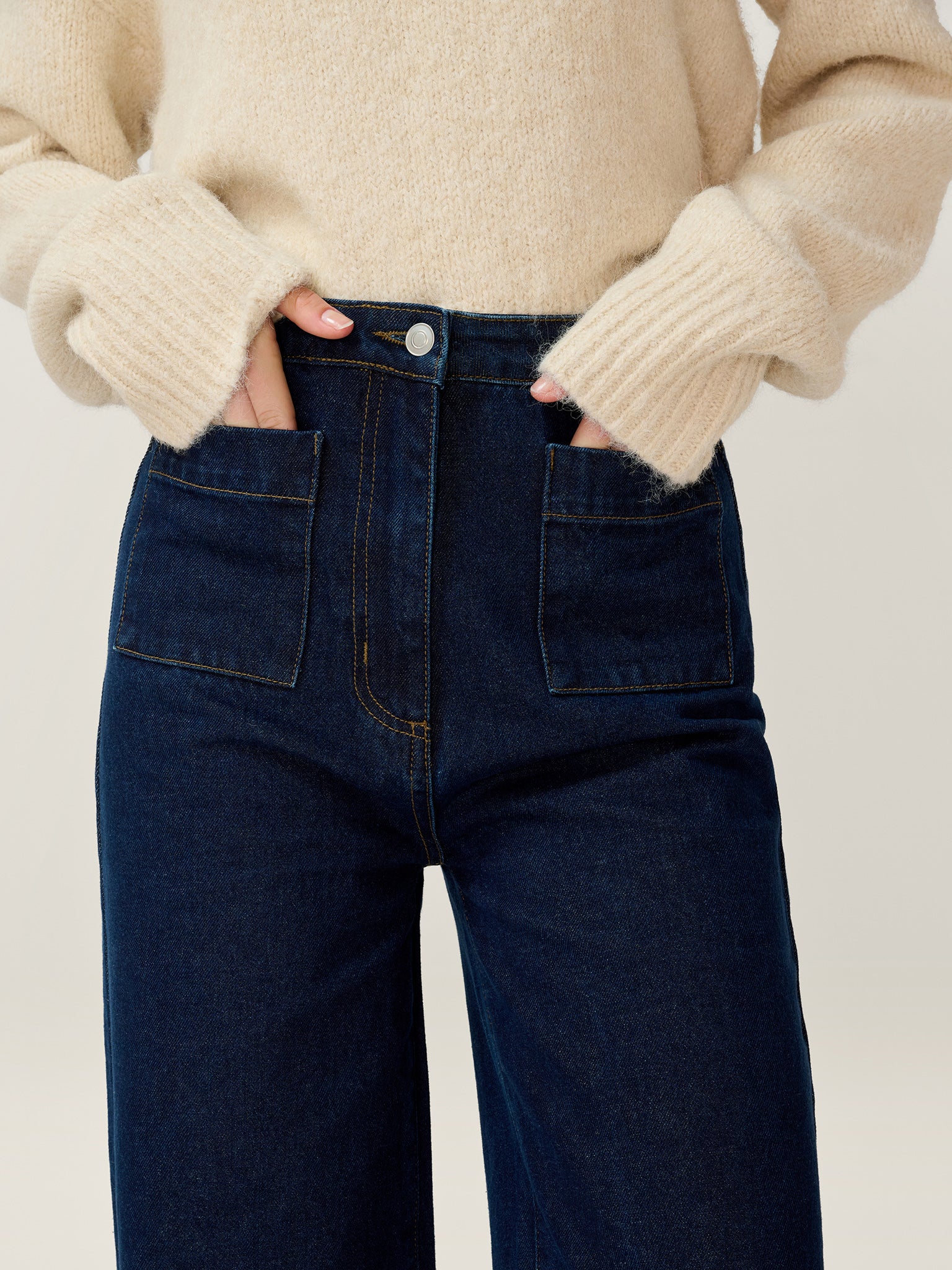 Orielle Jeans in Indigo - Image 4