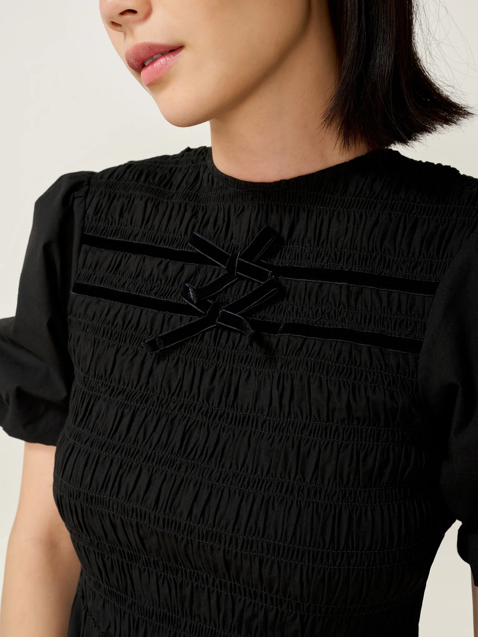 Orin Dress in Black - Image 5