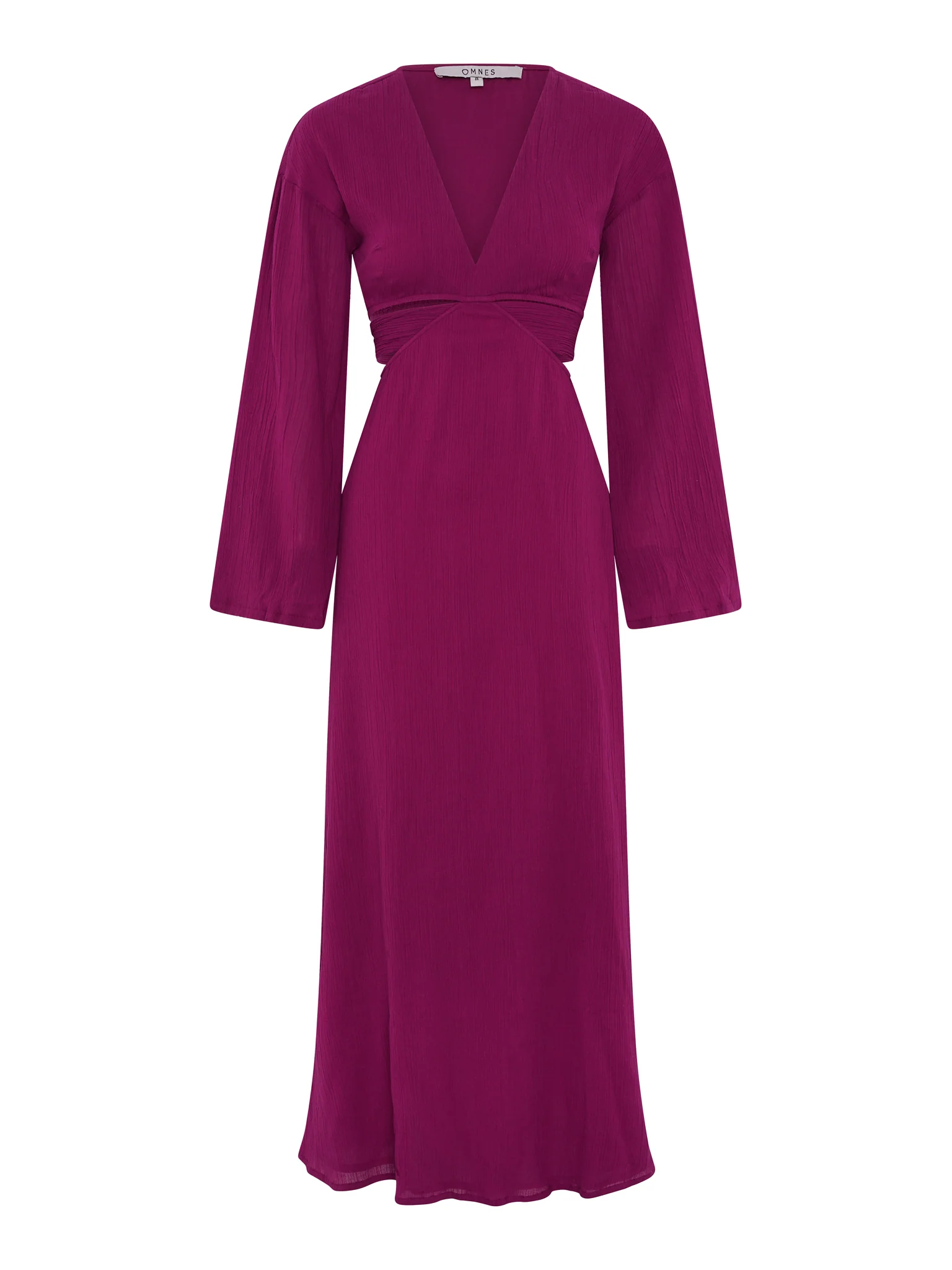 Orla Cut Out Maxi Dress in Purple - Image 6