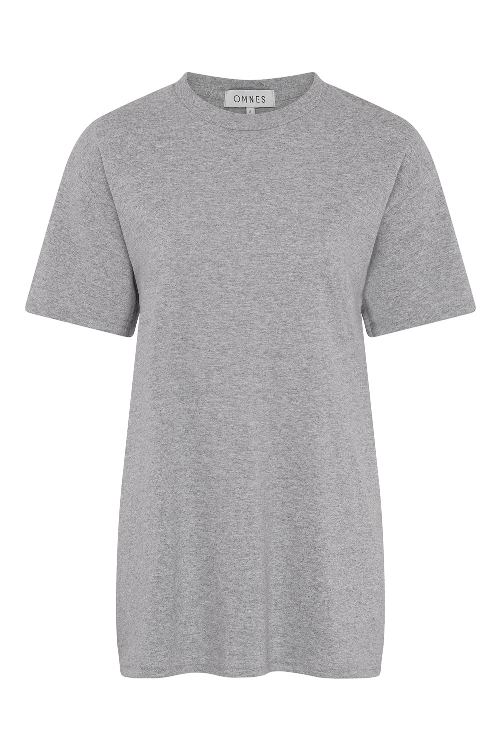Jack Boyfriend Tee in Grey marl - Image 5