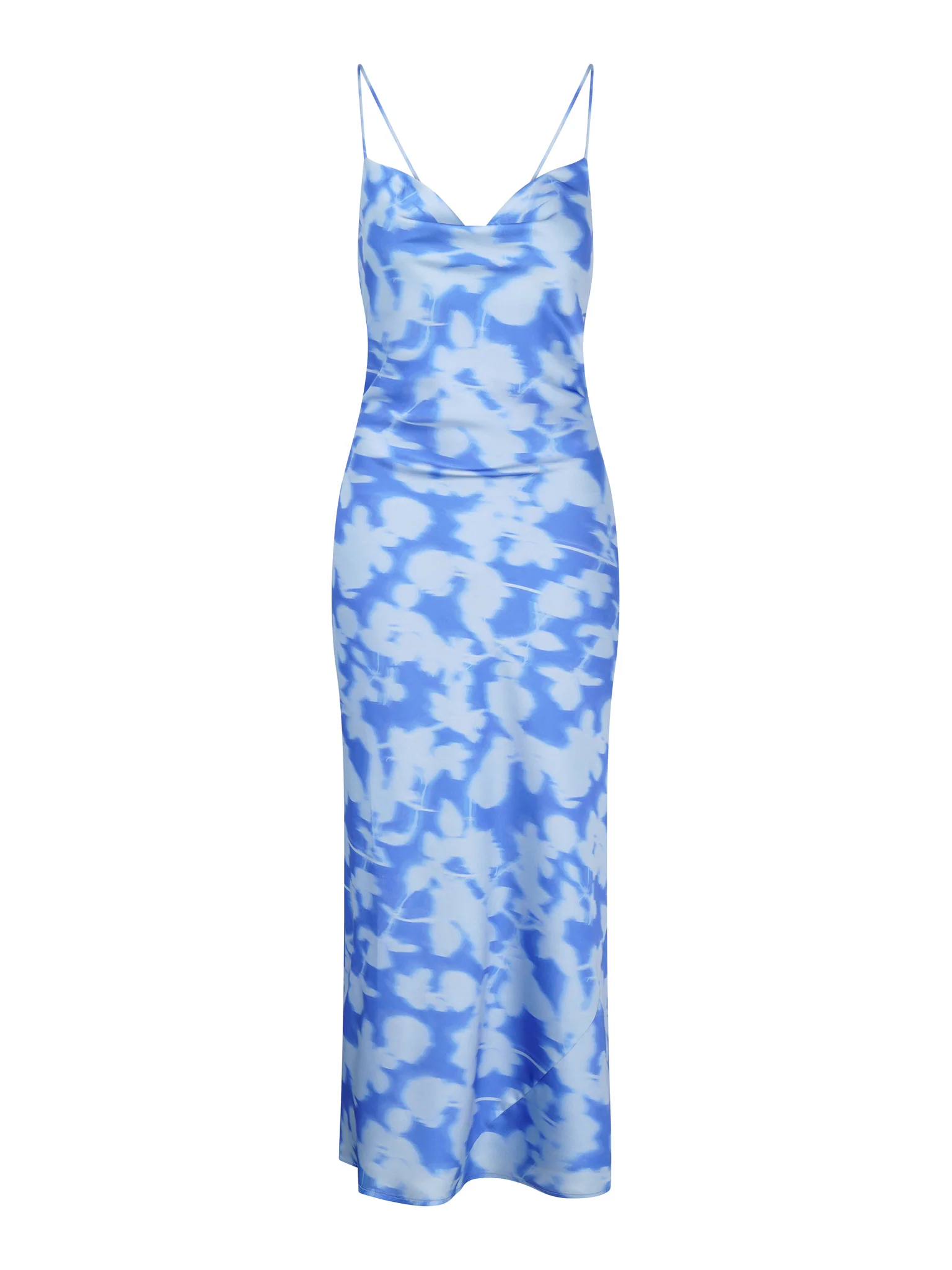 Riviera Midi Dress in Blurred Floral - Image 5