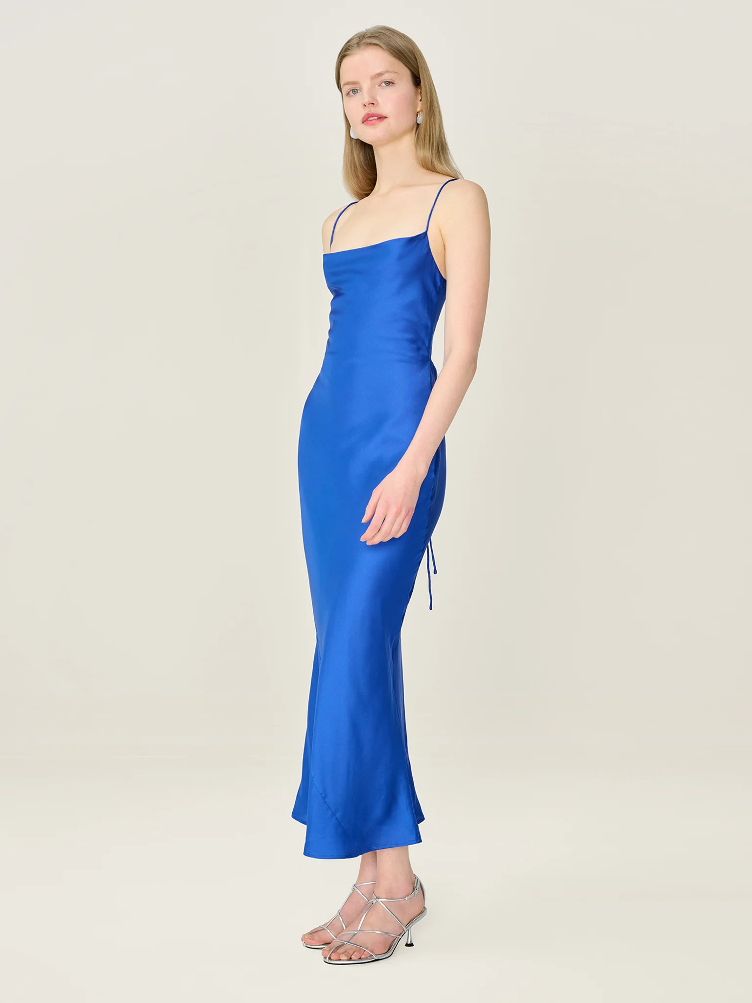 Riviera Dress in Cobalt - Image 2