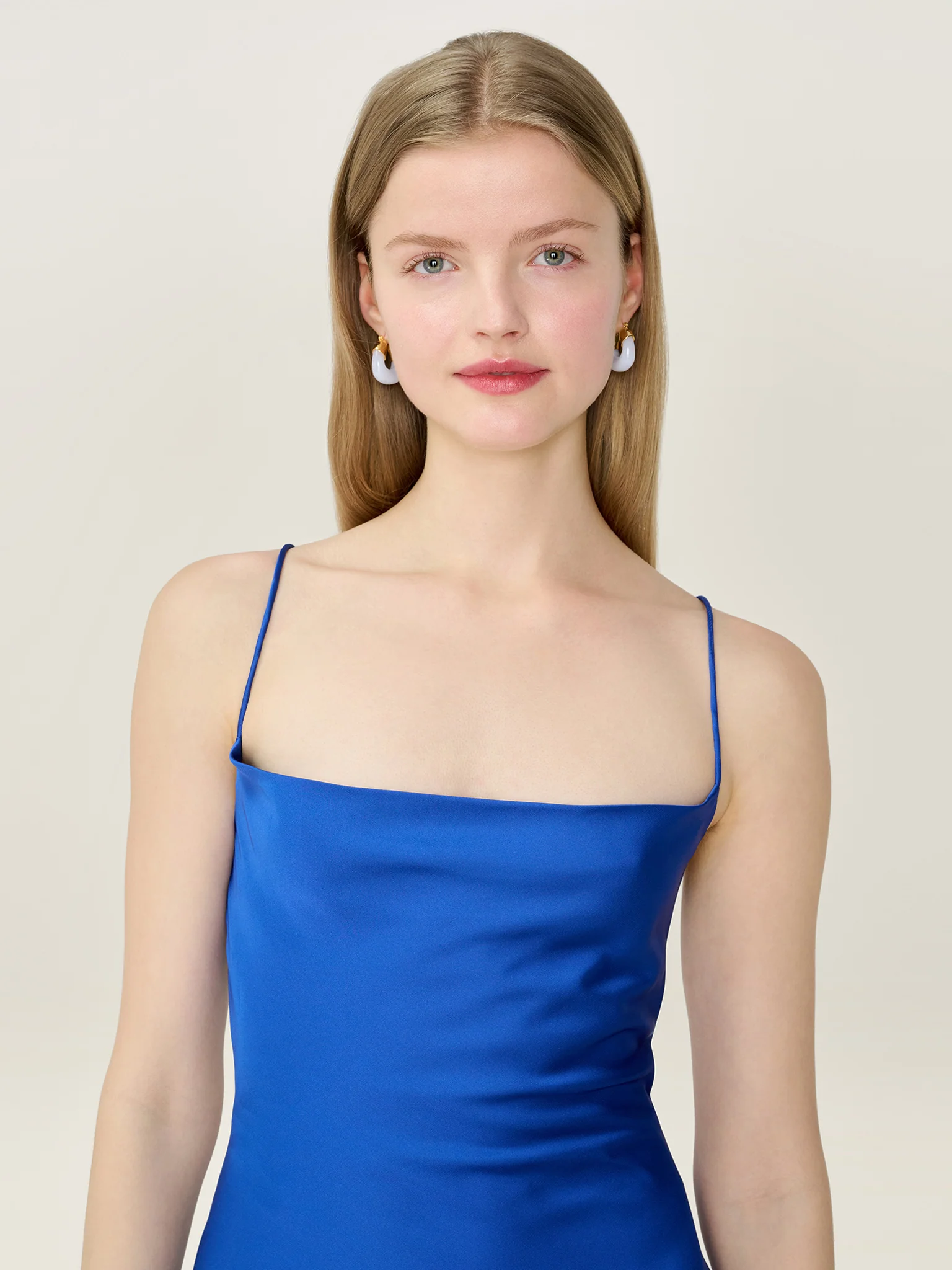 Riviera Dress in Cobalt - Image 3