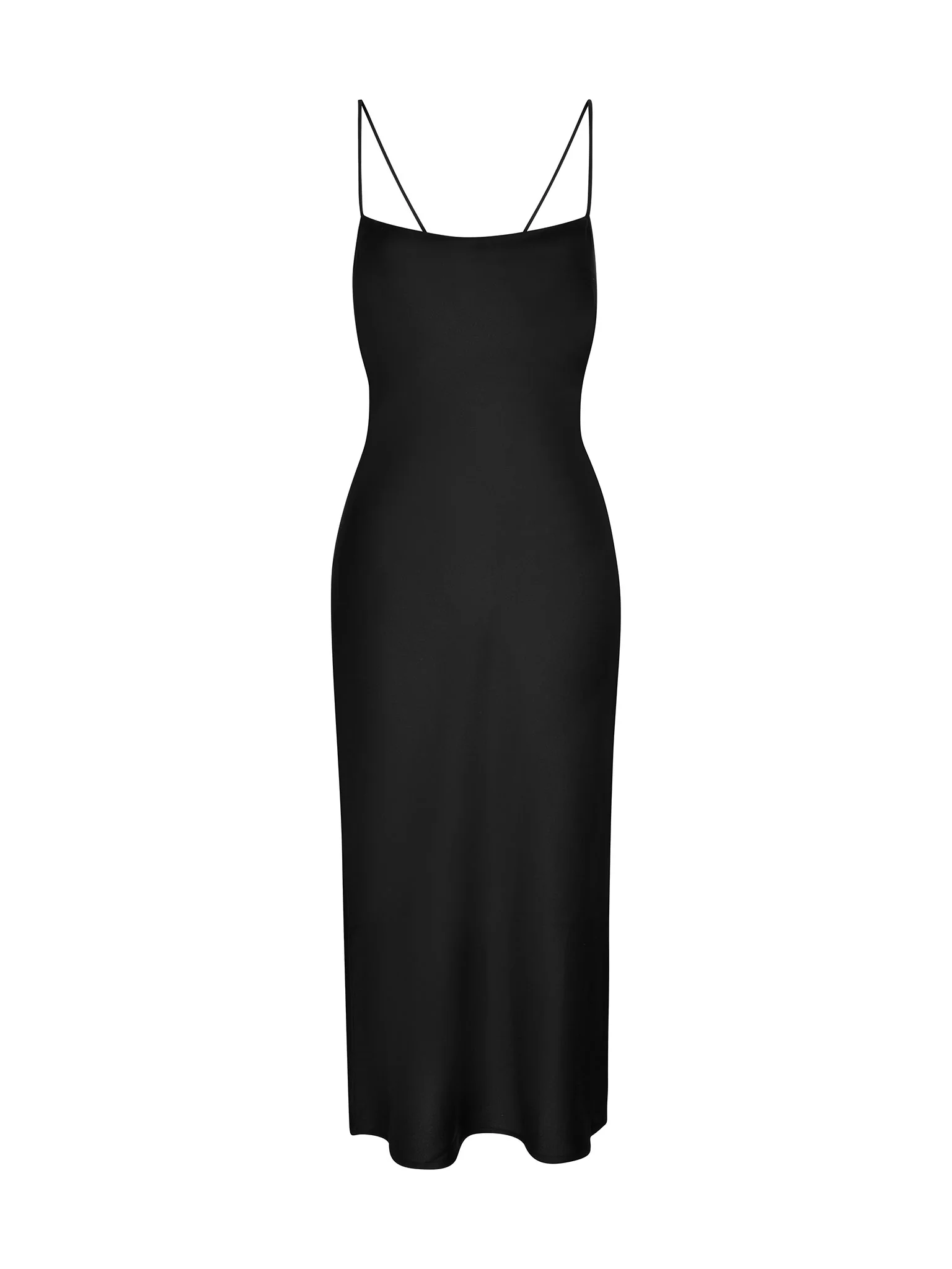 Riviera Midi Dress in Black - Image 5