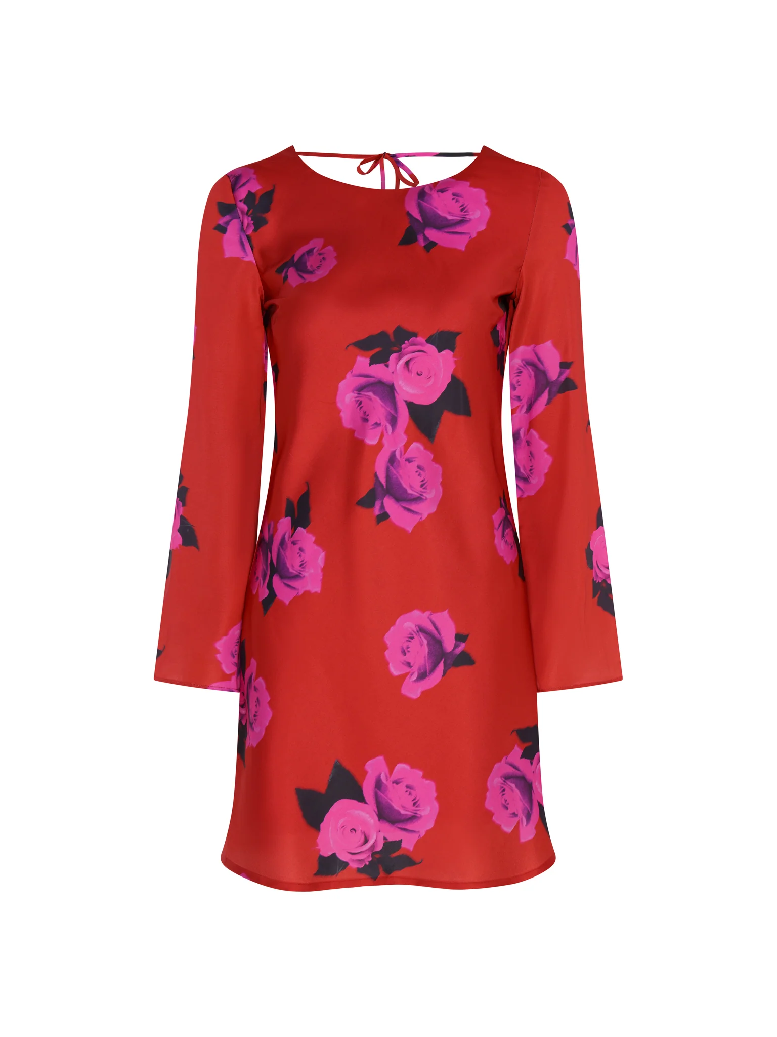 Roberta Dress in Red Floral - Image 5