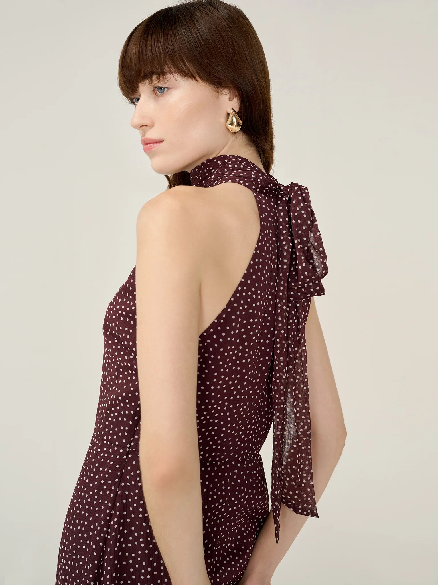 Romeo Dress in Chocolate - Image 2