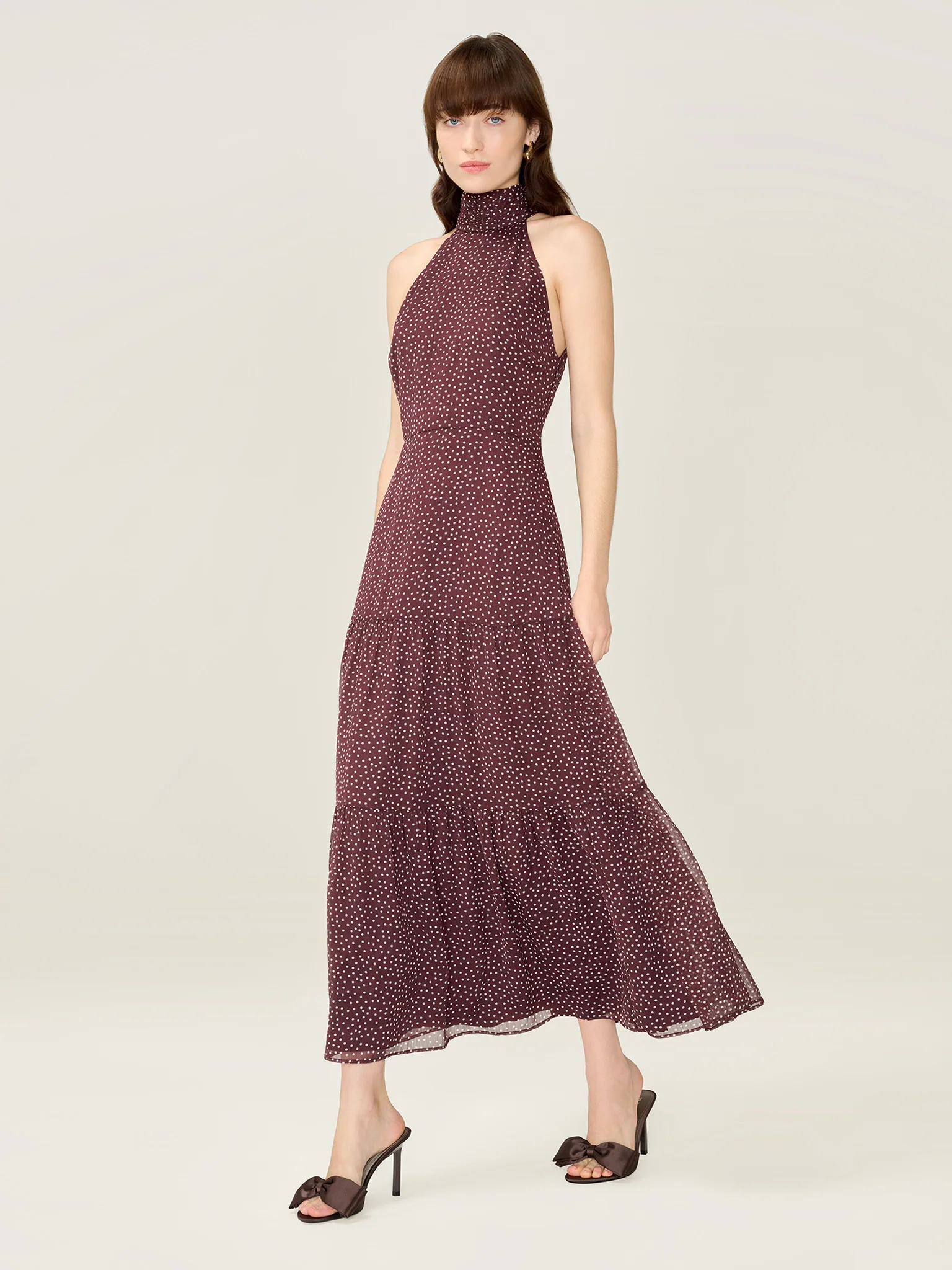 Romeo Dress in Chocolate - Image 3