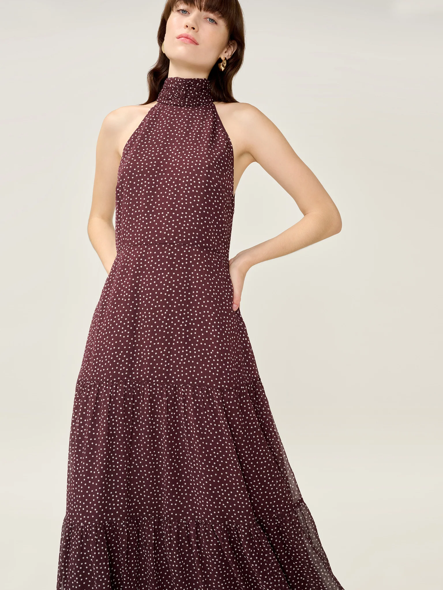 Romeo Dress in Chocolate - Image 5