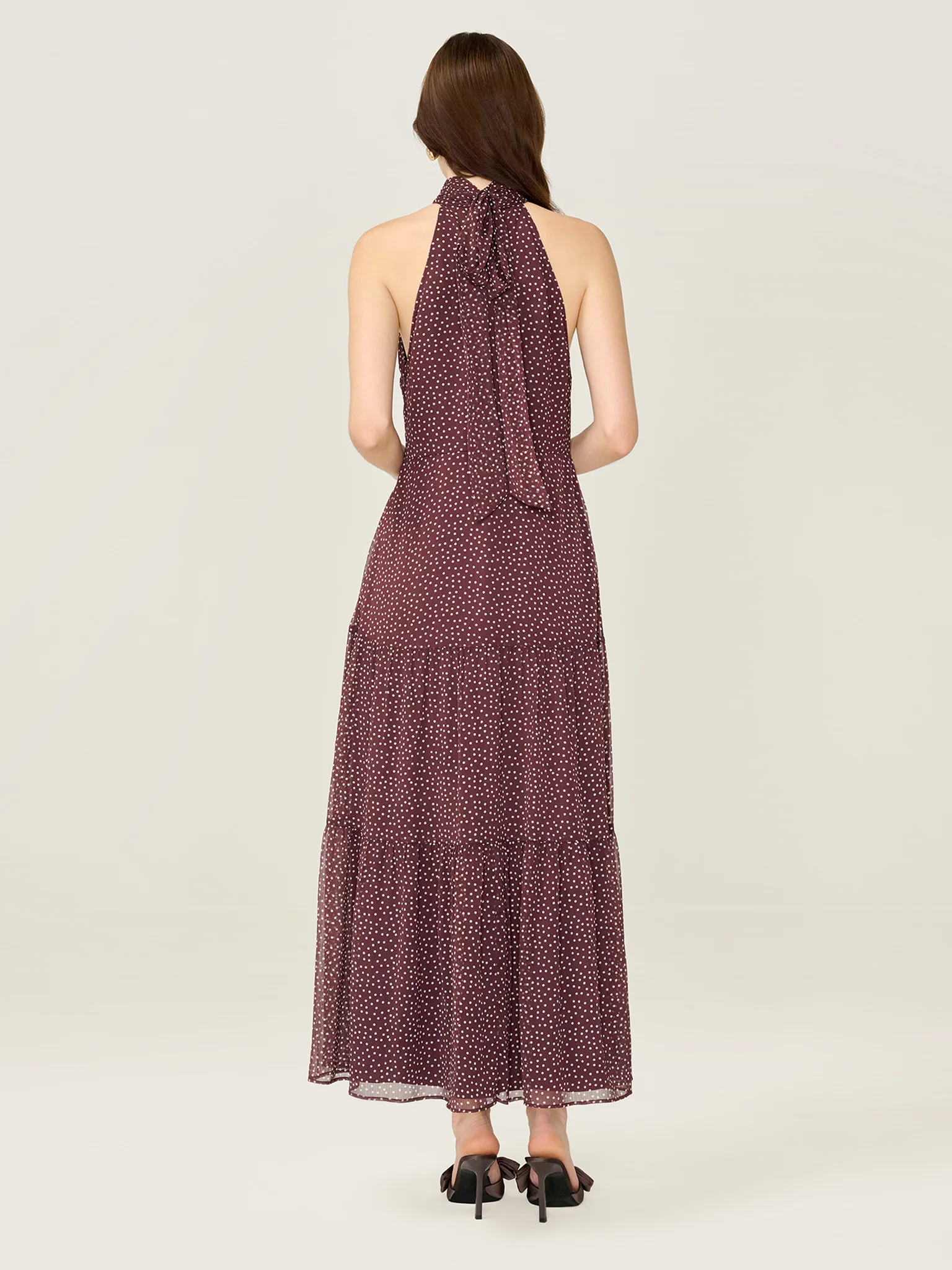 Romeo Dress in Chocolate - Image 6
