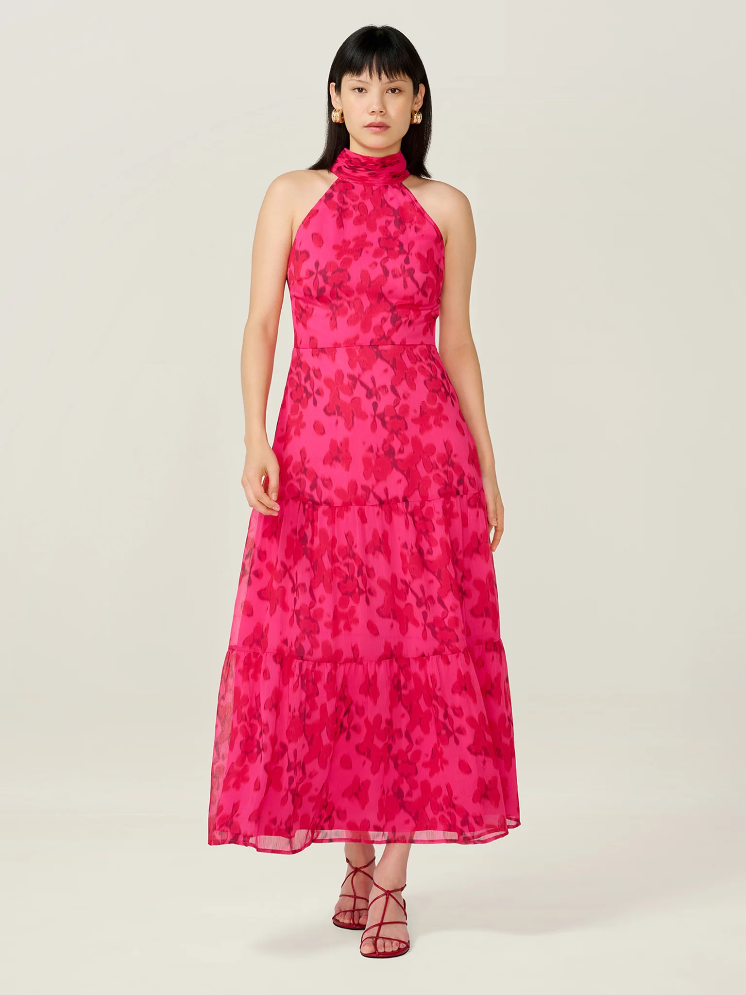 Romeo Dress in Hazy Petal Print - Image 3
