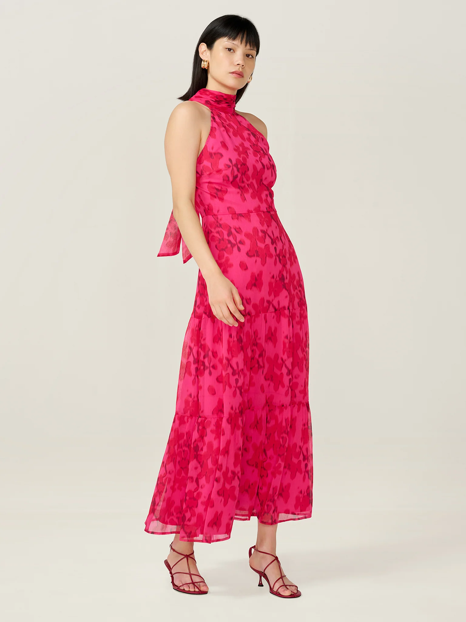 Romeo Dress in Hazy Petal Print - Image 7
