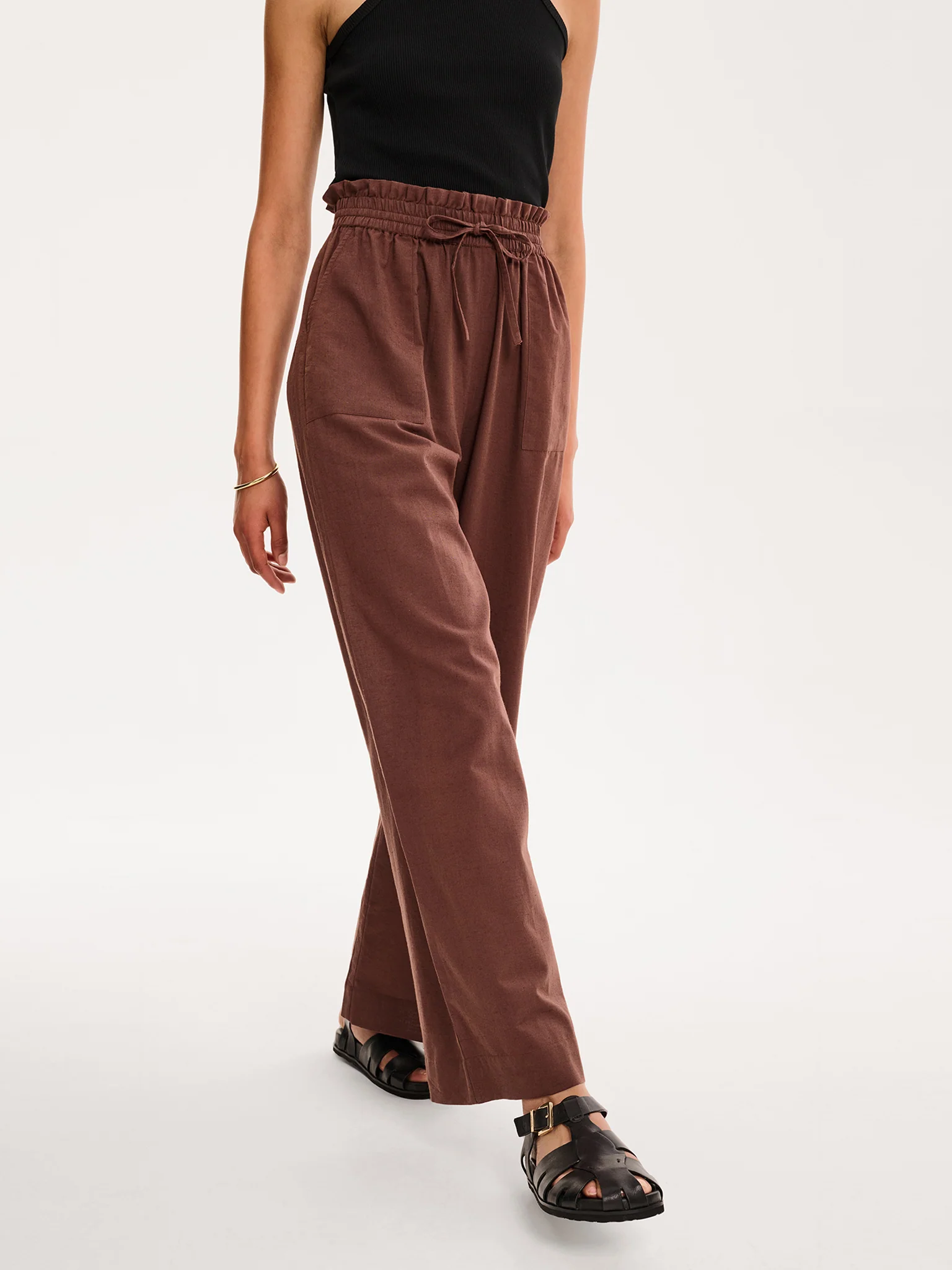 Rommy Trouser in Chocolate - Image 5