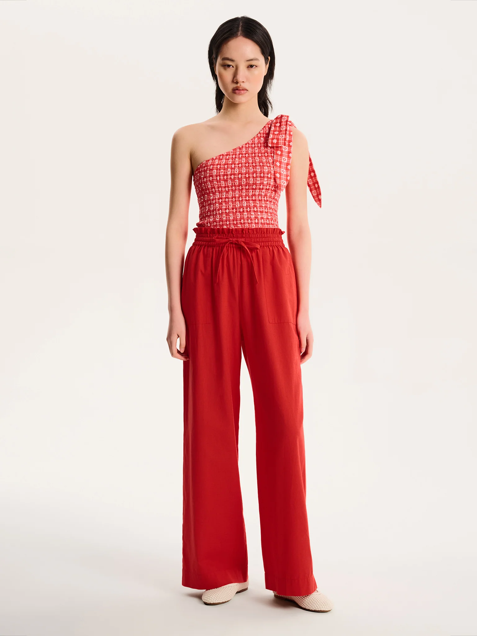 Rommy Trouser in Red - Image 4