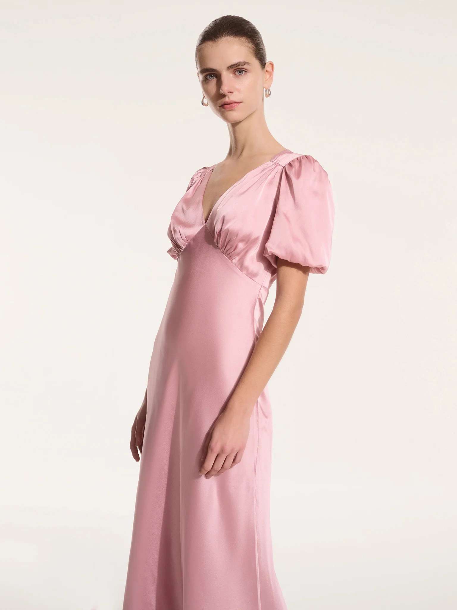 Rosie Dress in Vintage Pink - Image 4