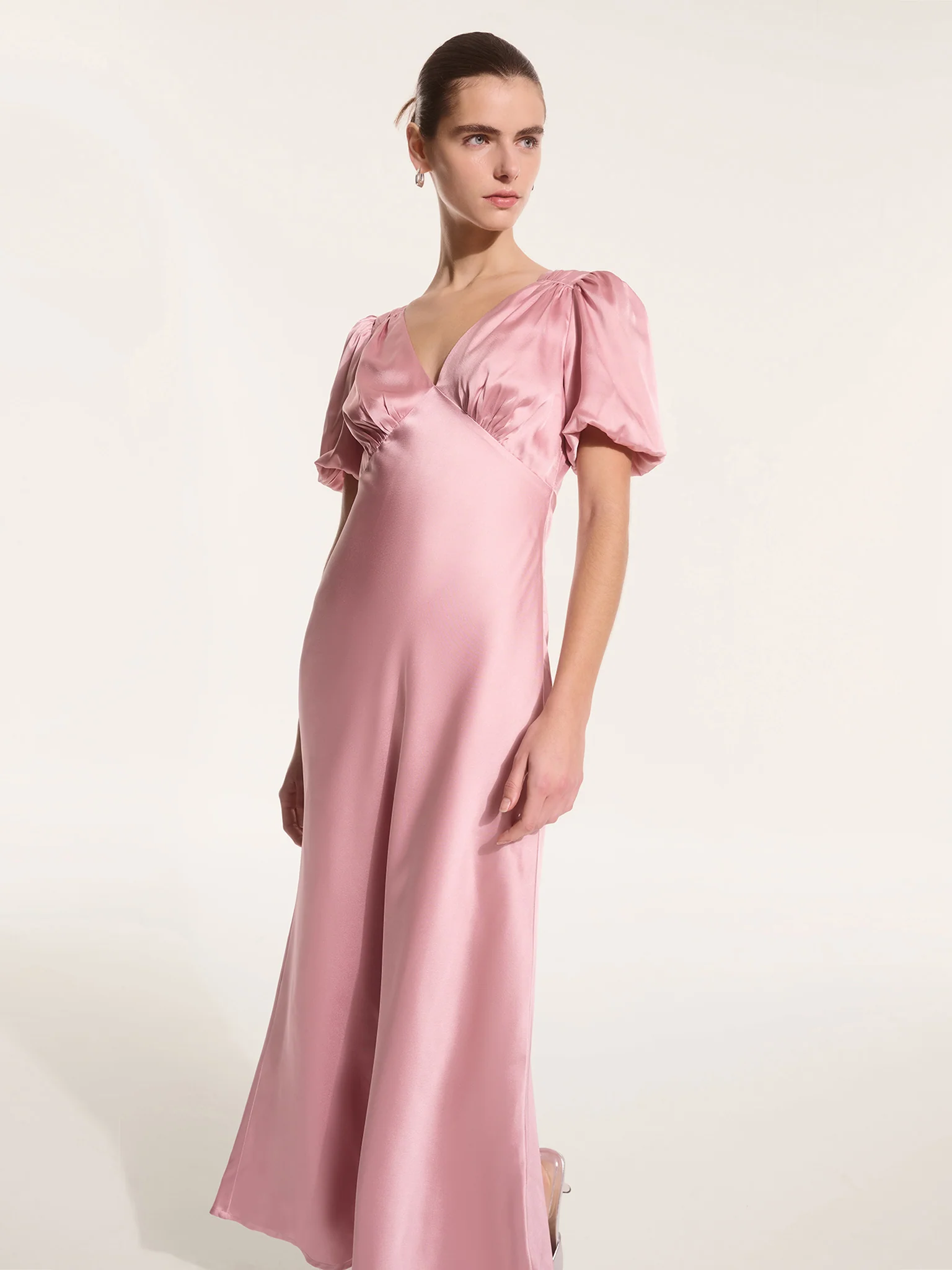 Rosie Dress in Vintage Pink - Image 5