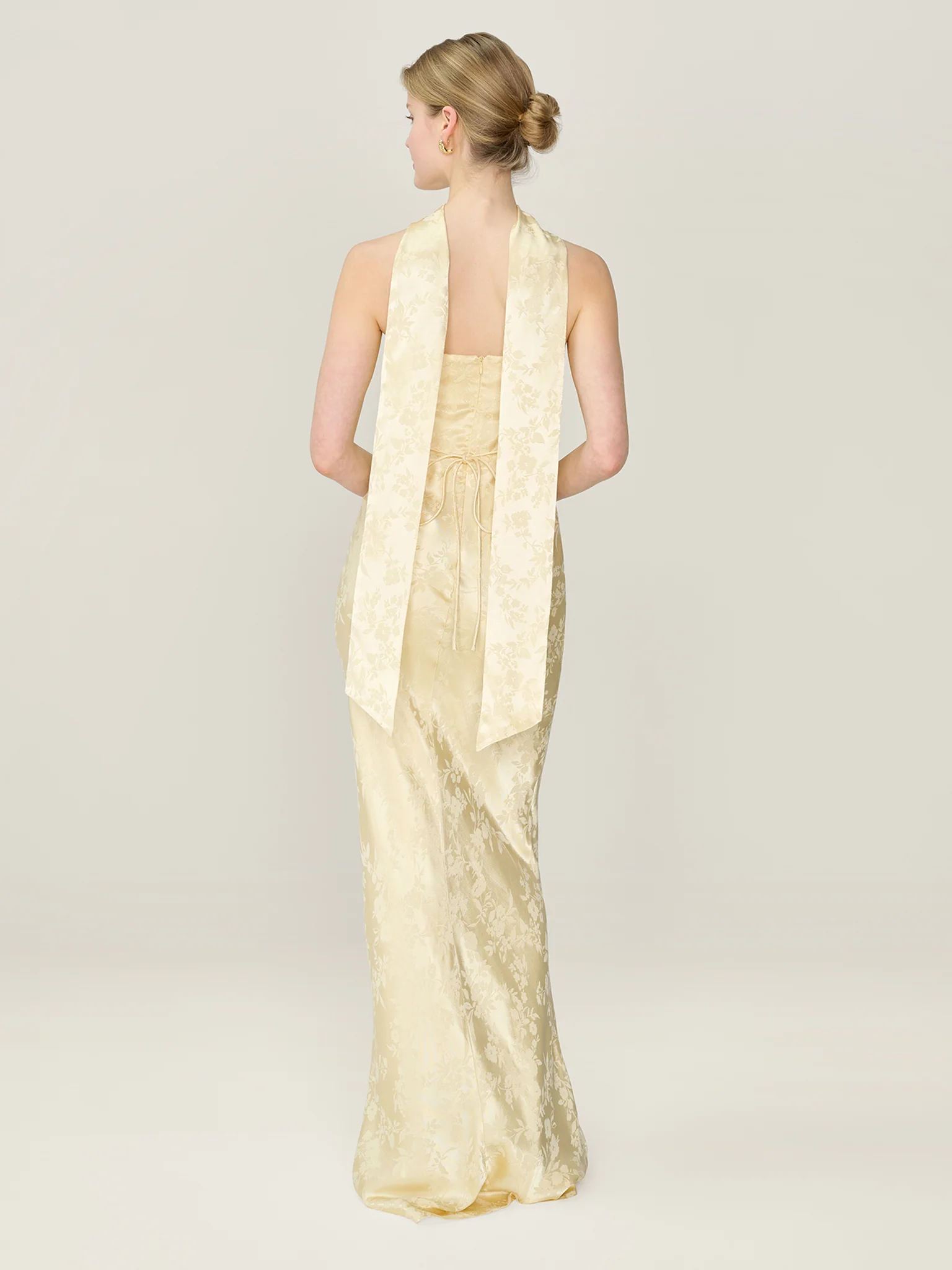 Scarlett Scarf in Double Cream - Image 6
