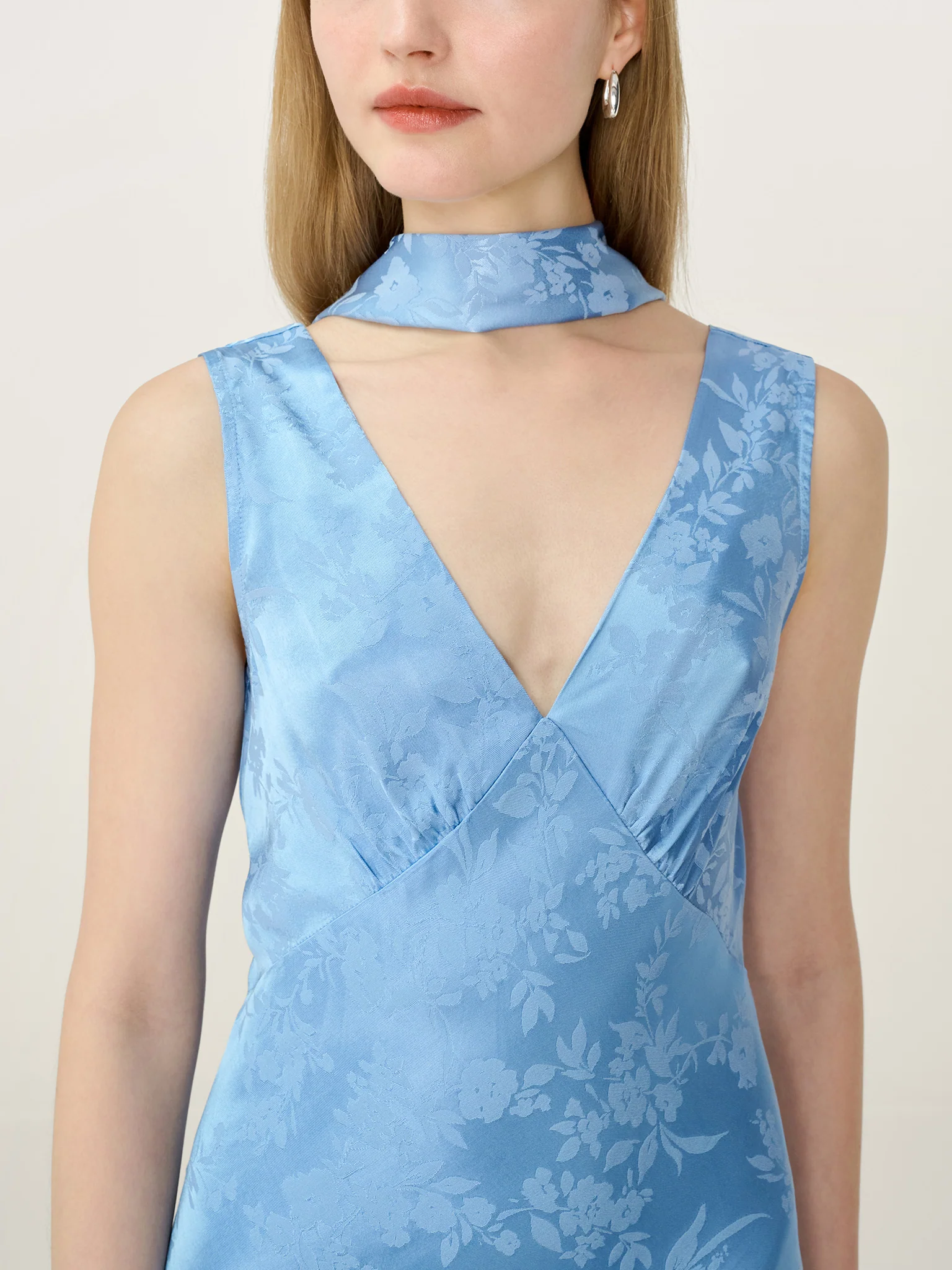 Scarlett Scarf in Vista Blue - Image 4