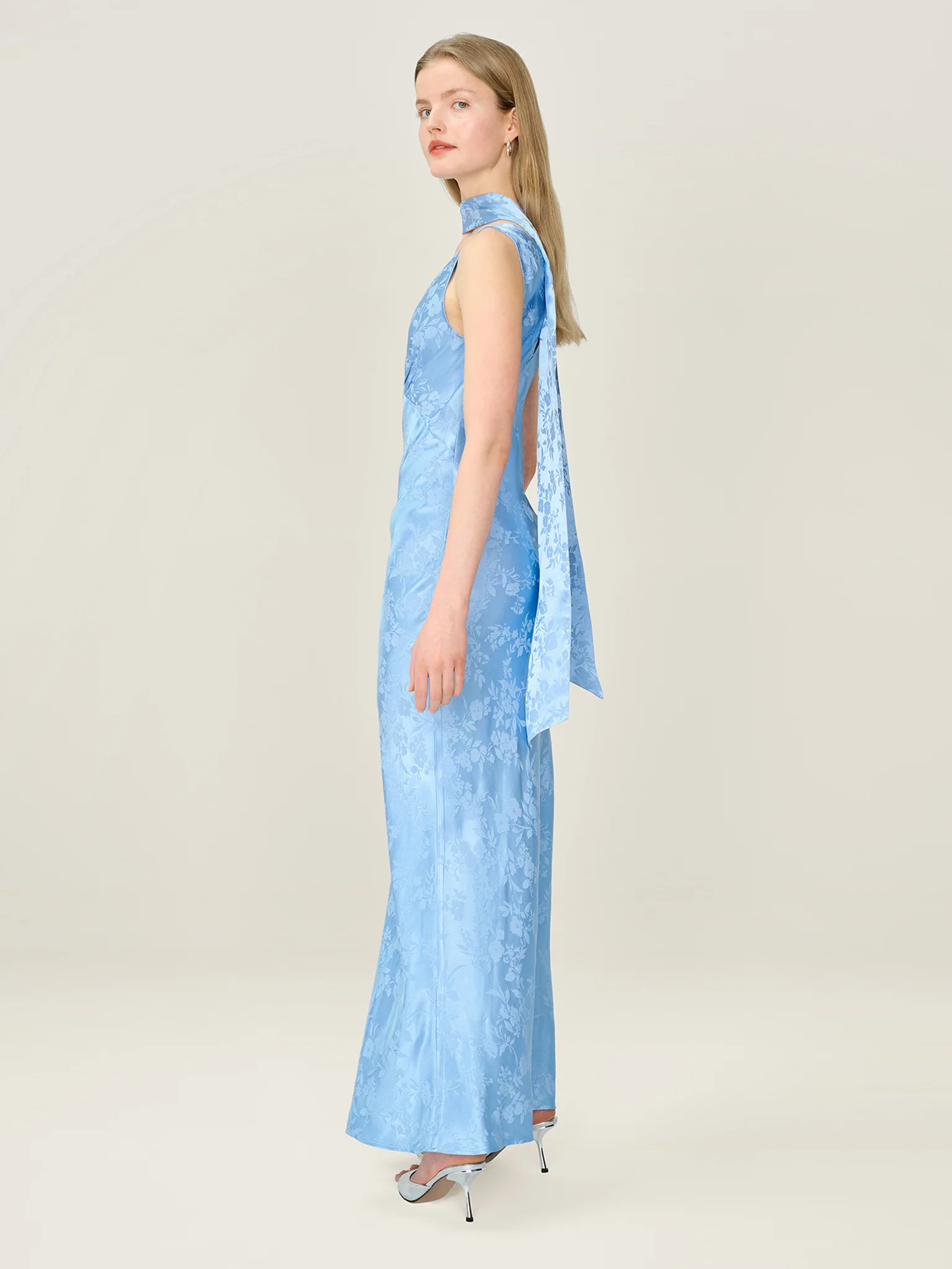 Scarlett Scarf in Vista Blue - Image 6