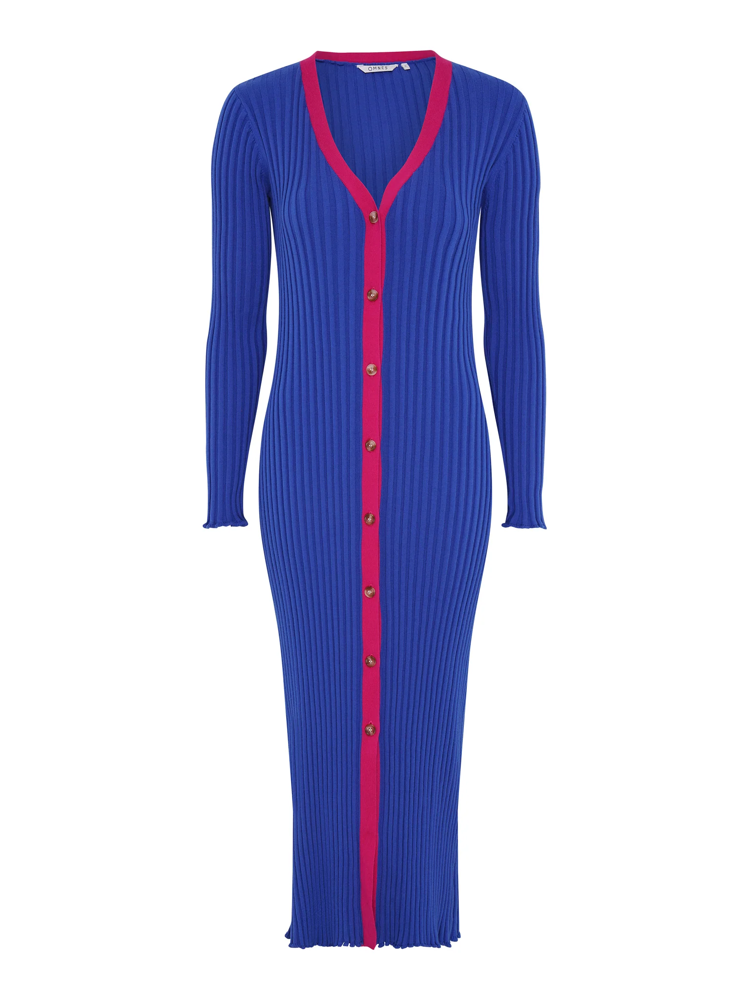 Selma Colour Block Dress in Cobalt - Image 4