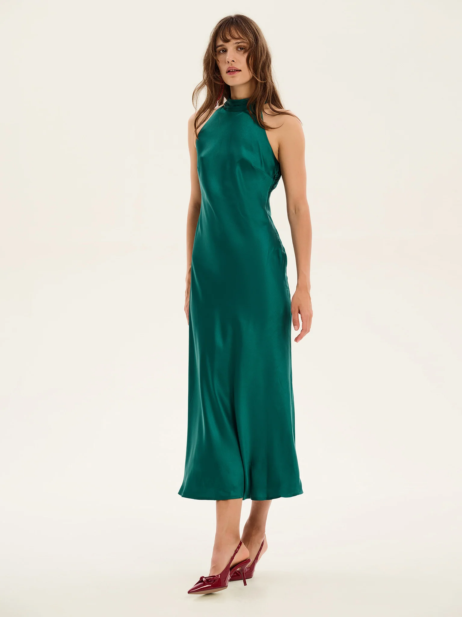 Seychelles Dress in Alpine Green - Image 4