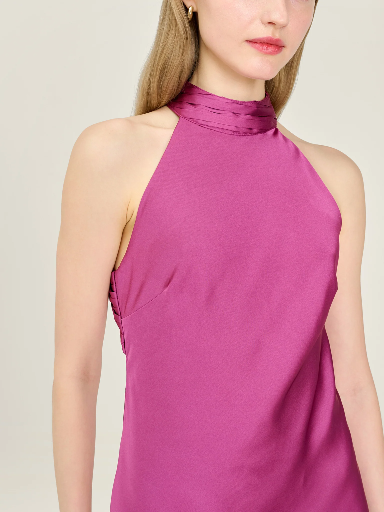 Seychelles Dress in Magenta - Image 3