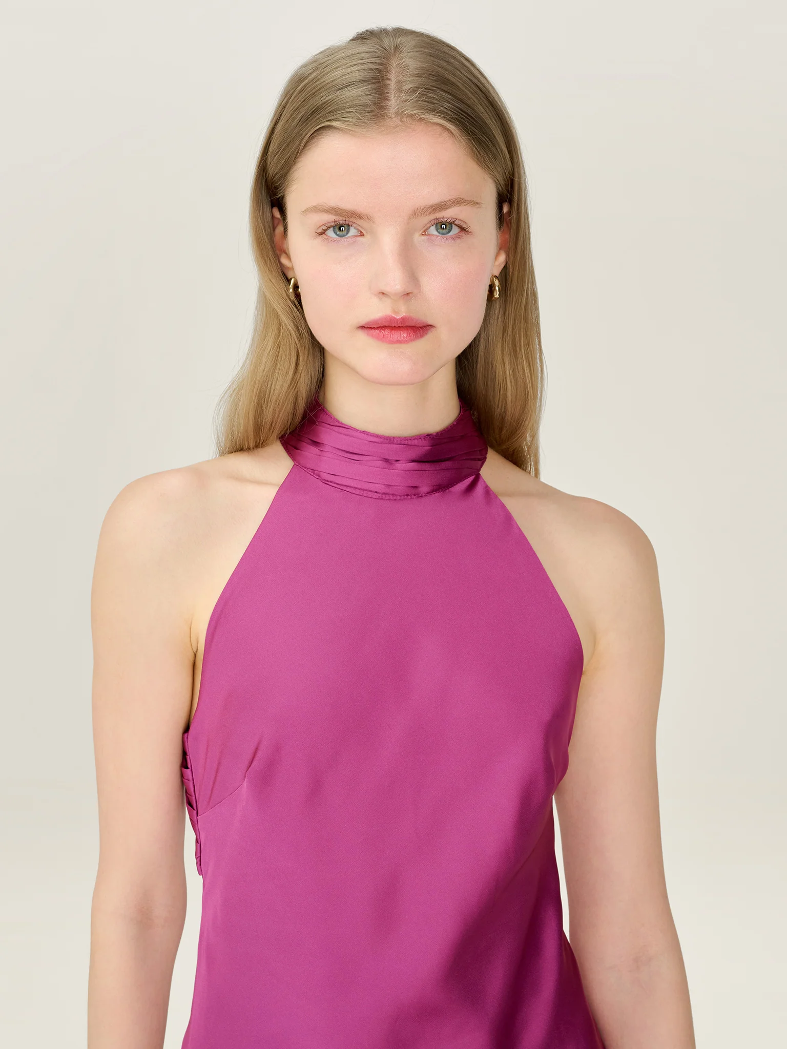 Seychelles Dress in Magenta - Image 4