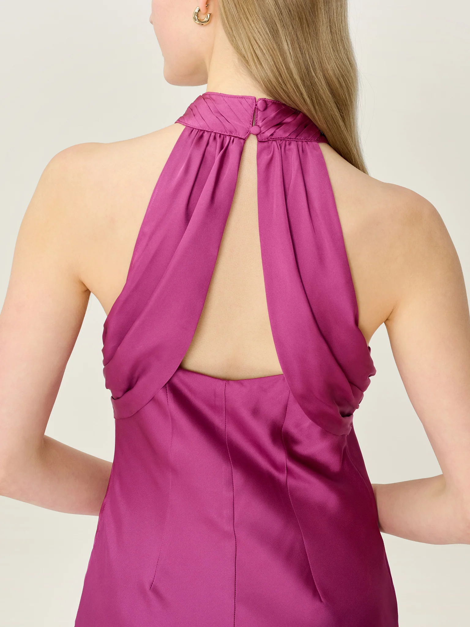 Seychelles Dress in Magenta - Image 5