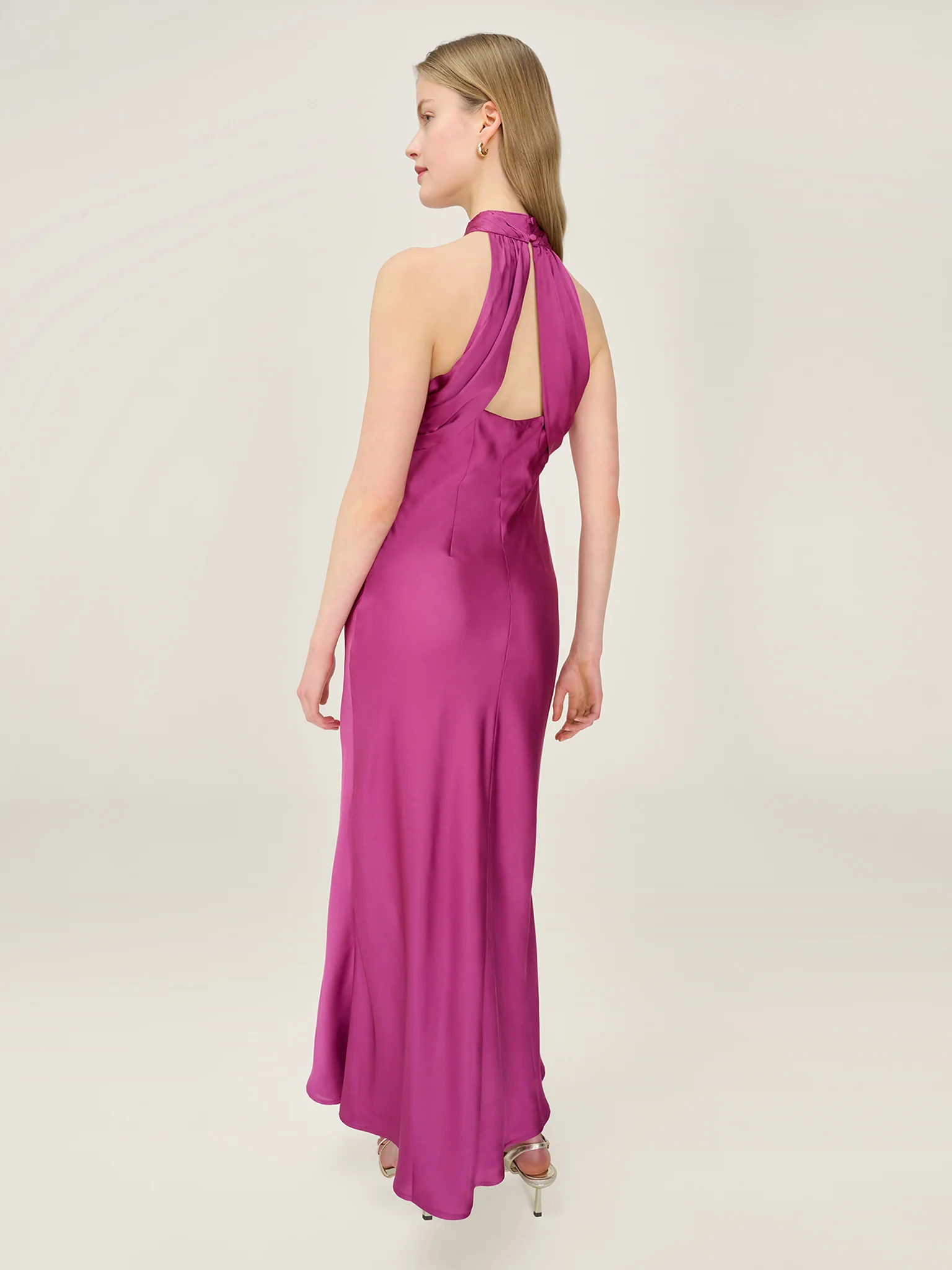 Seychelles Dress in Magenta - Image 6