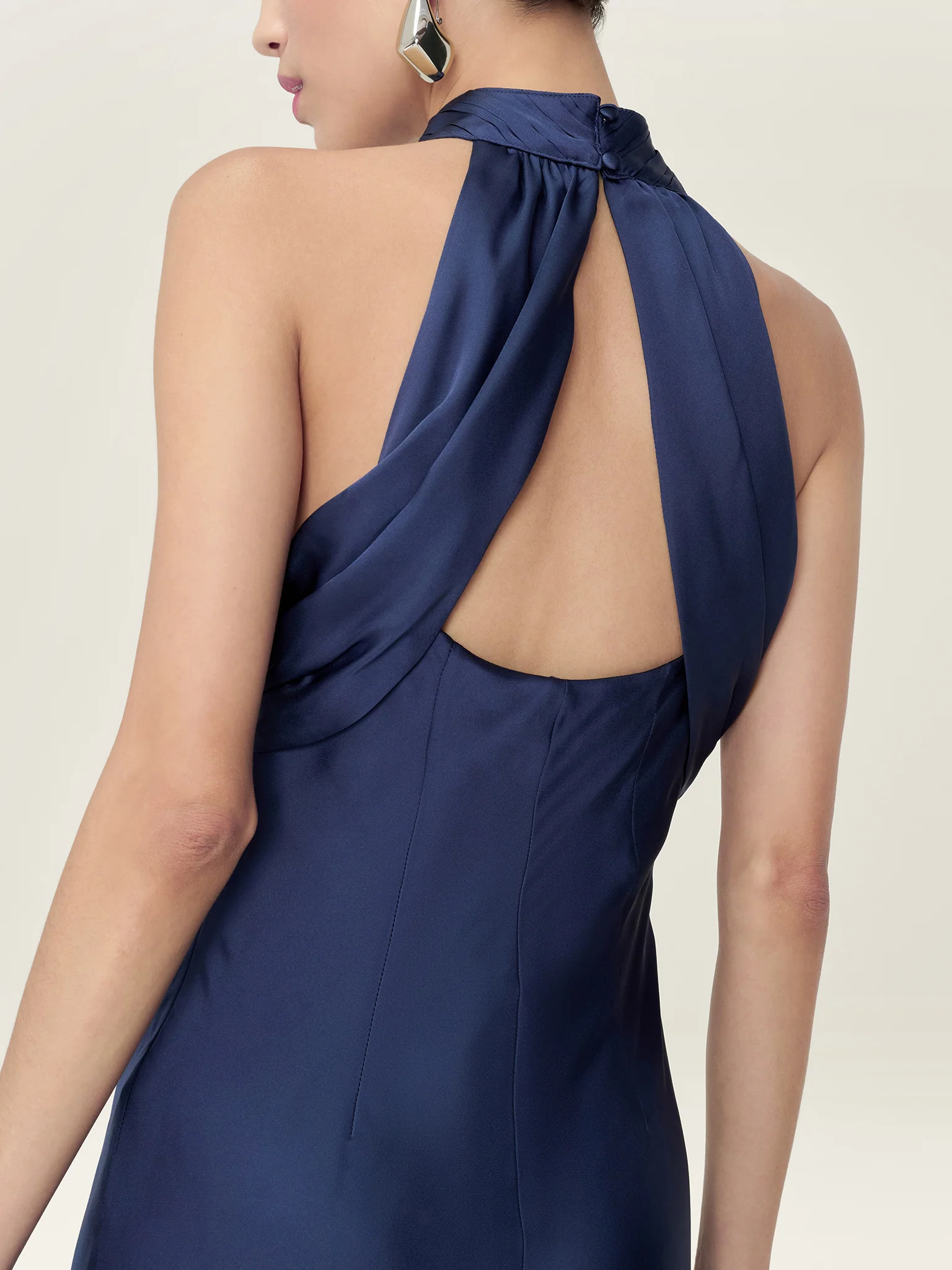 Seychelles Dress in Navy - Image 2