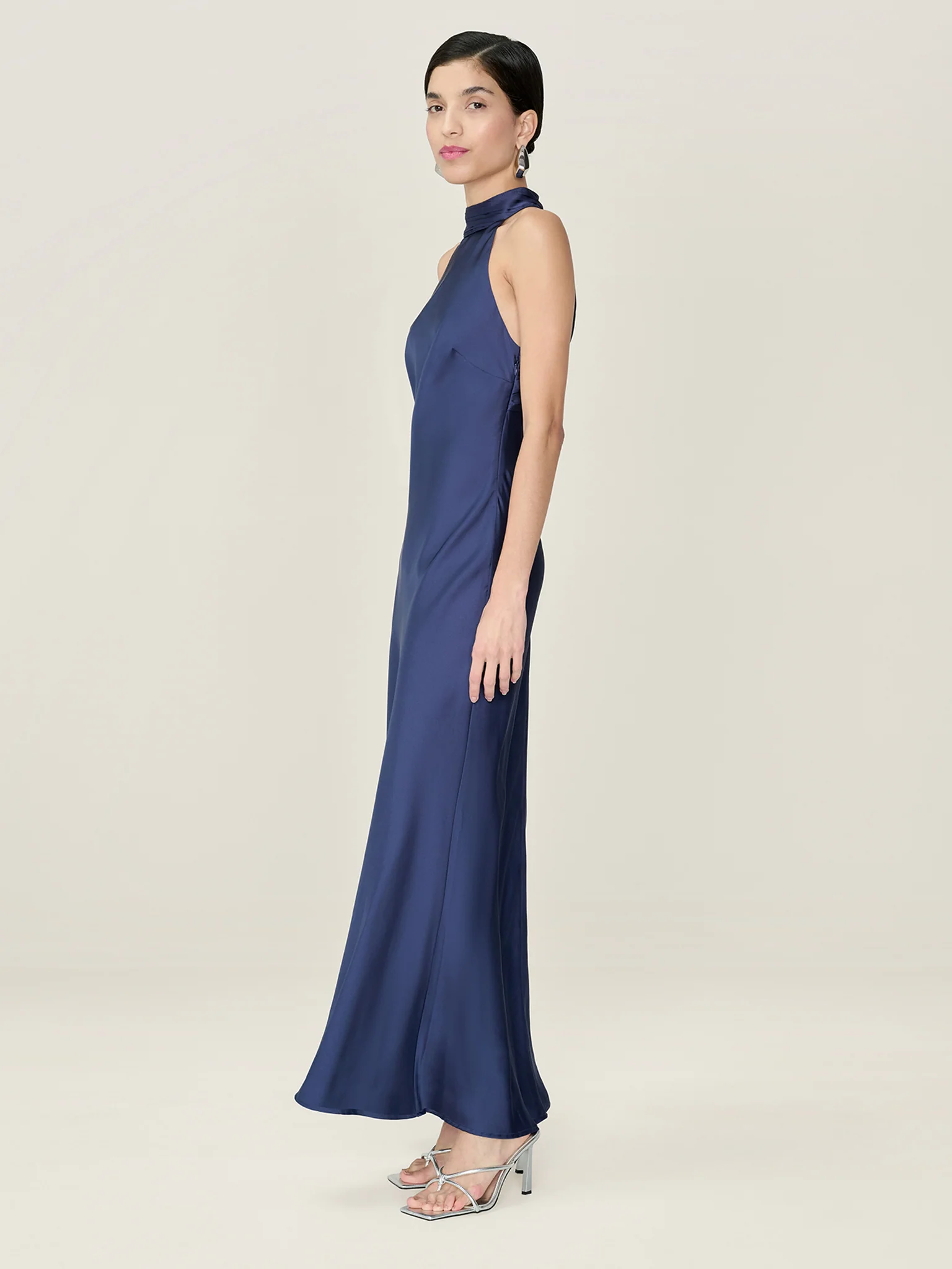 Seychelles Dress in Navy - Image 3