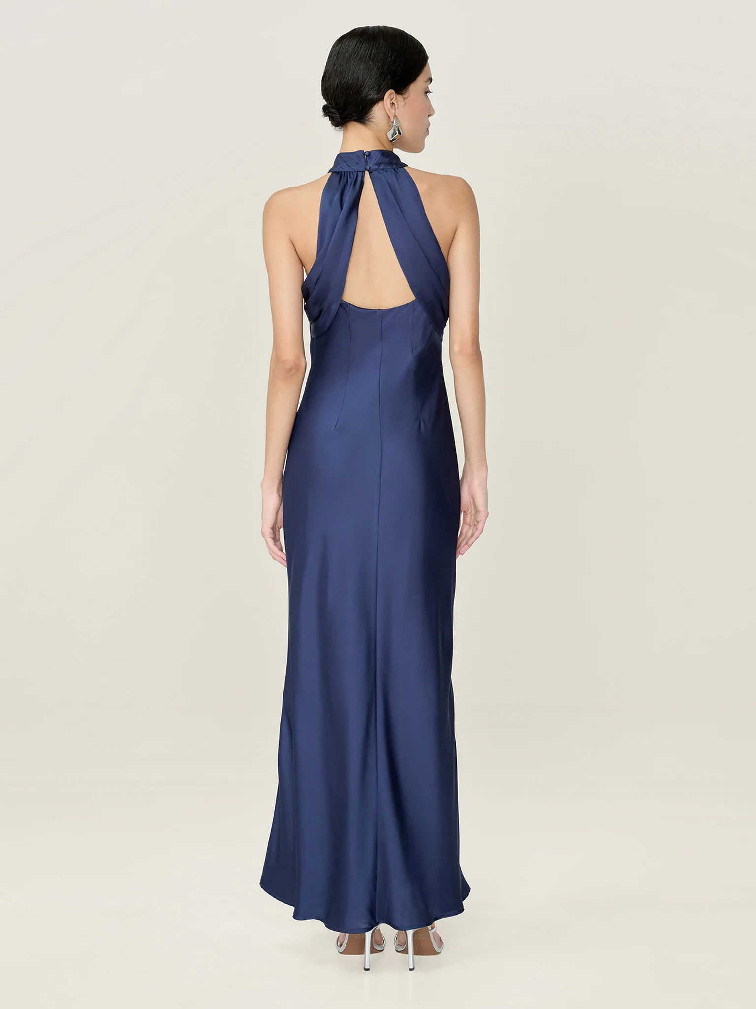 Seychelles Dress in Navy - Image 4