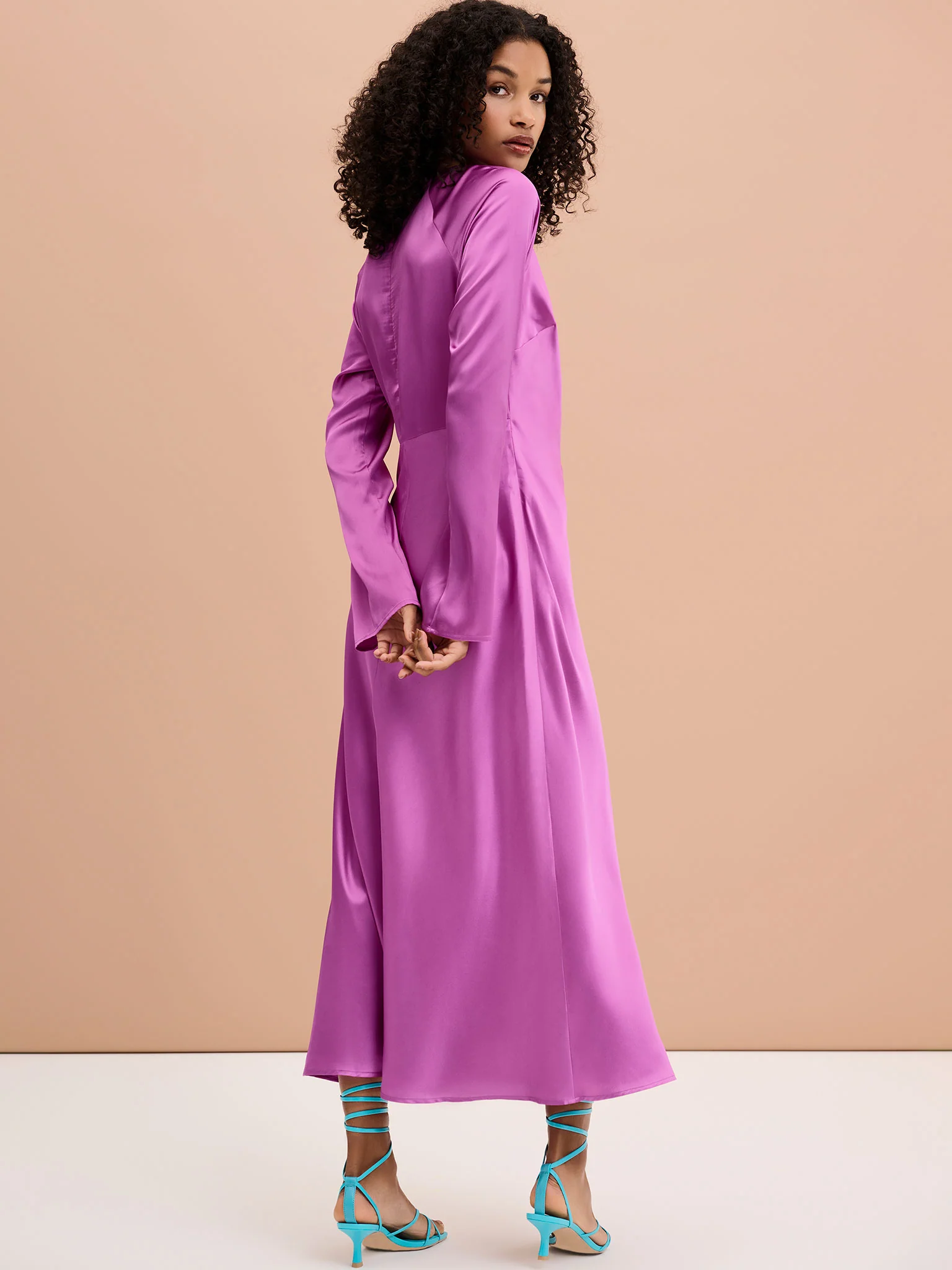 Tallulah Dress in Violet - Image 3