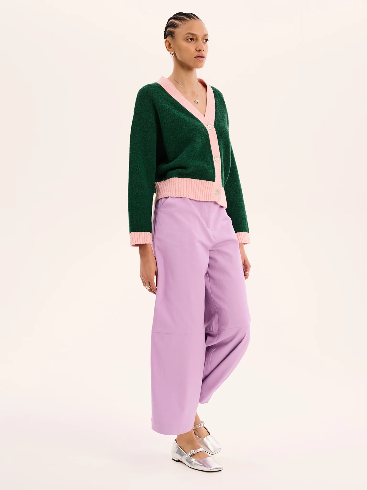Tasmin Trouser in Lavender - Image 2