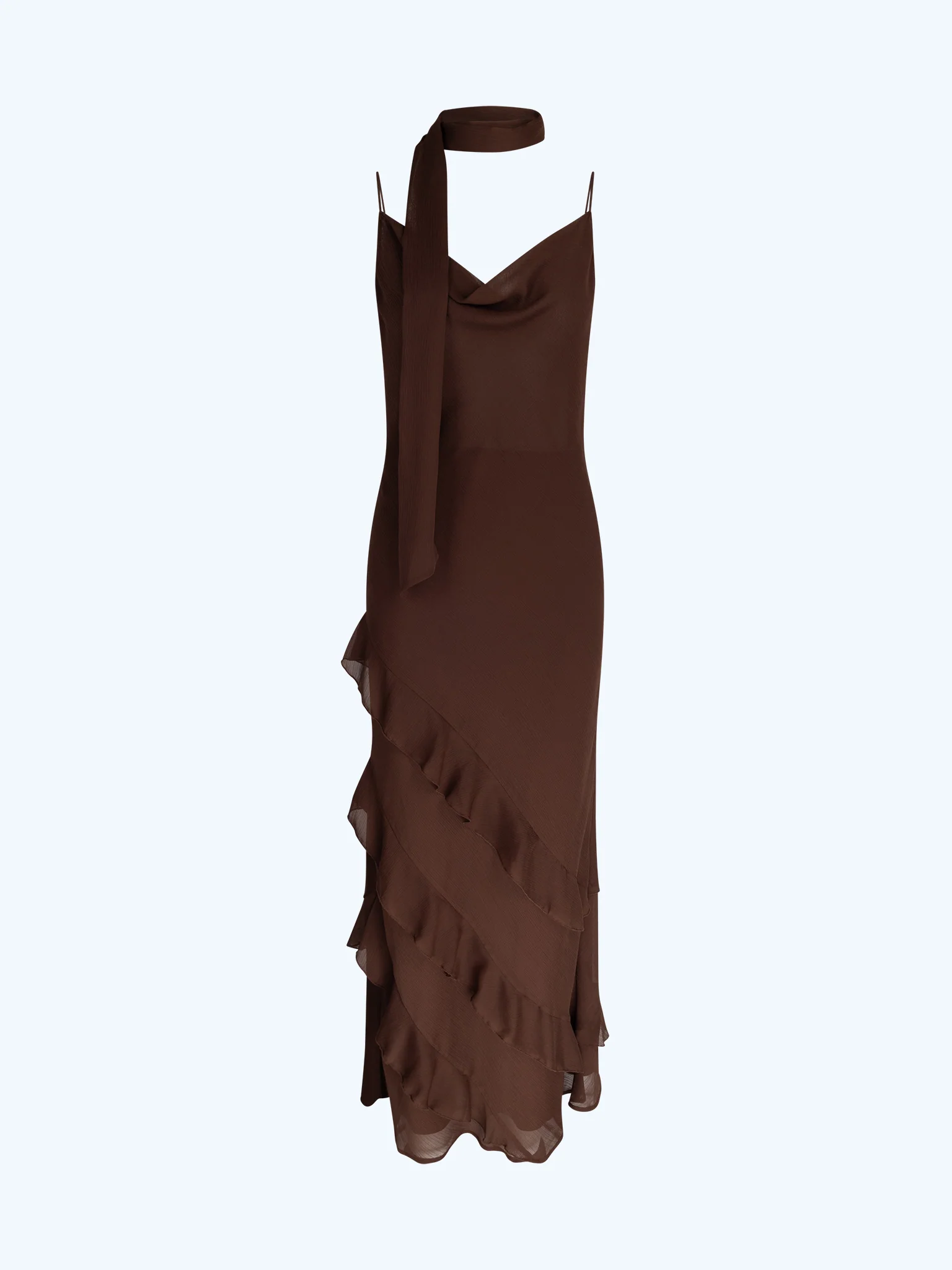 Taylor Dress in Chocolate - Image 7