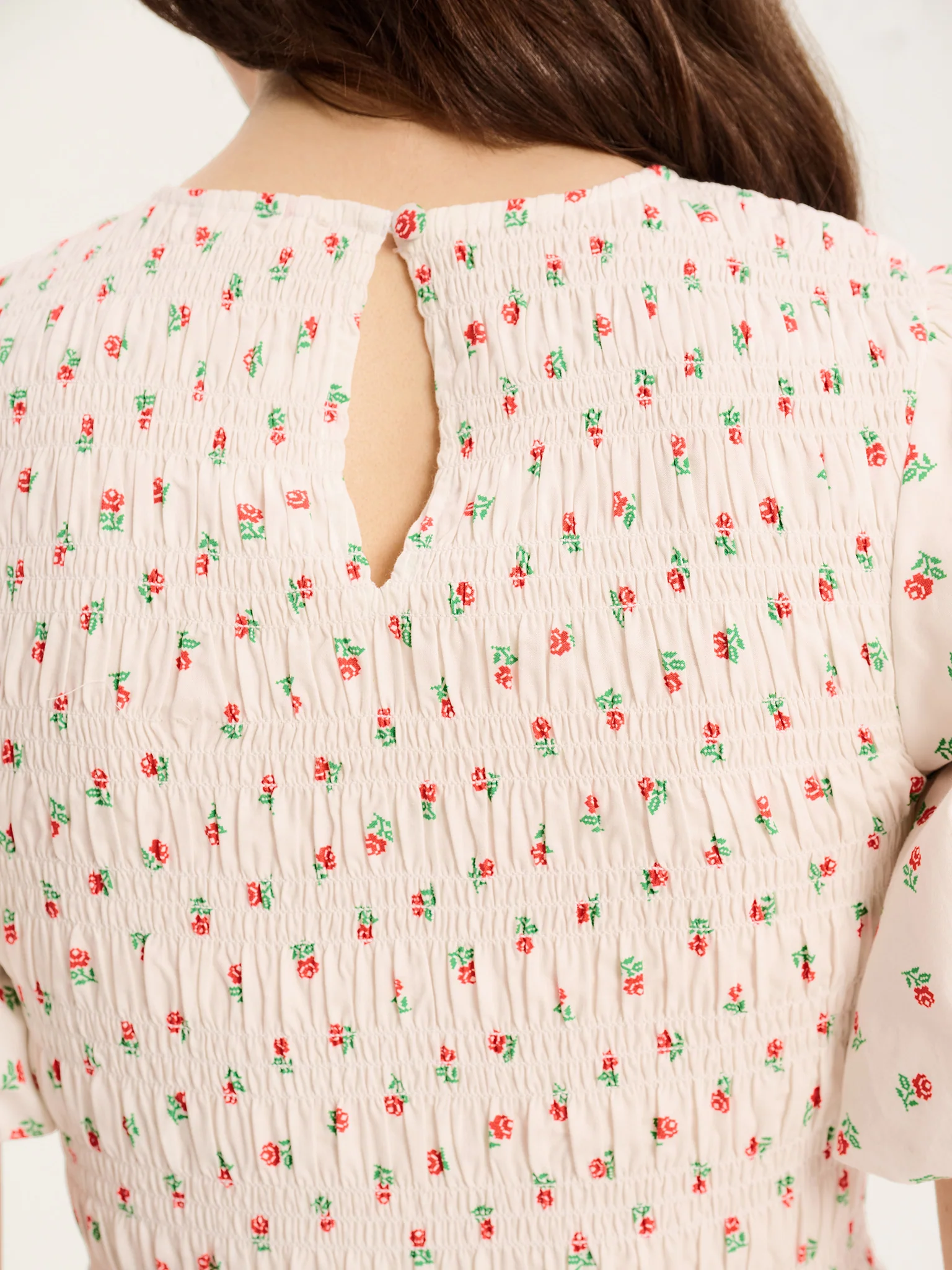 Terri Midi Dress in White - Image 5