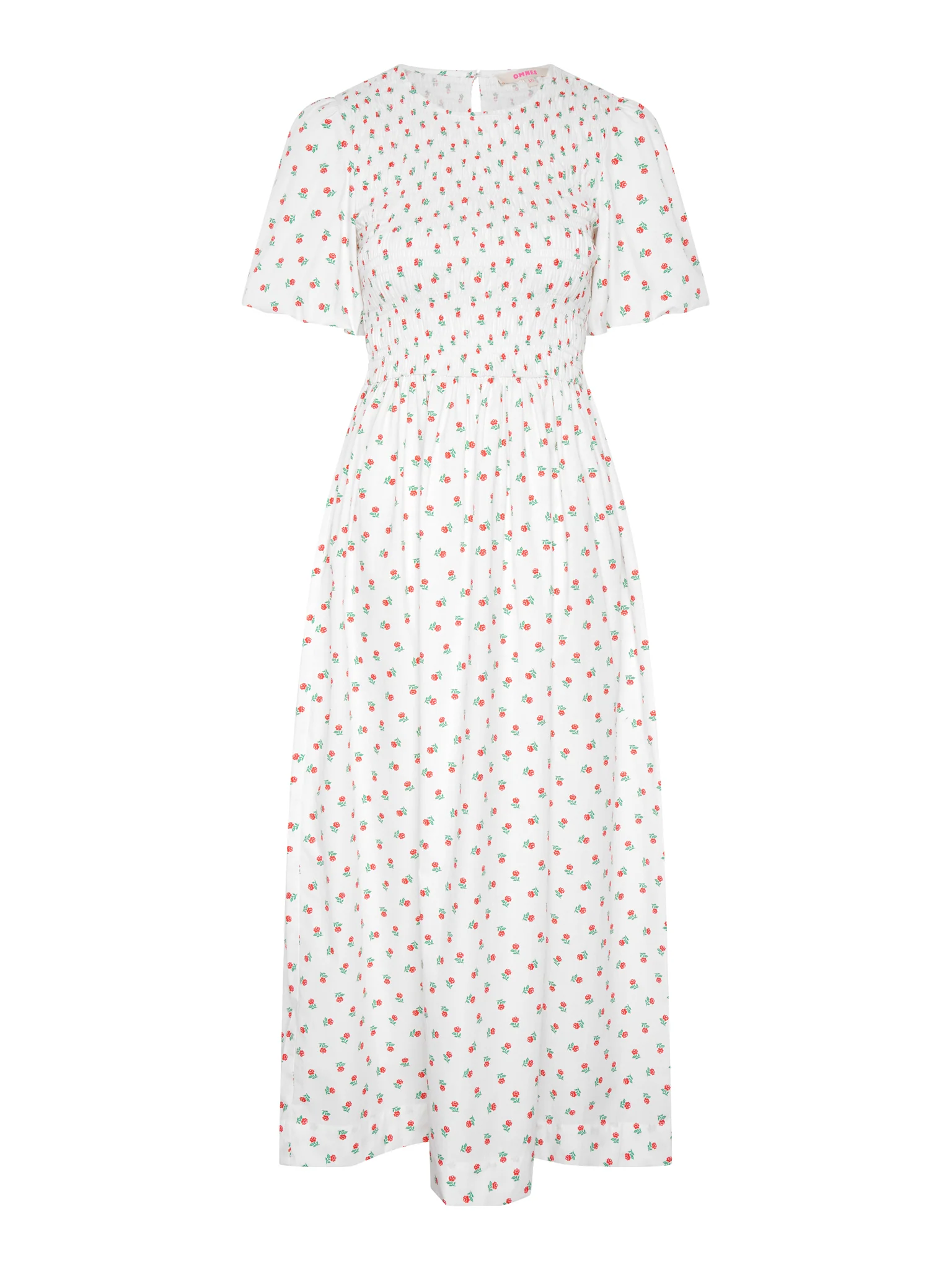 Terri Midi Dress in White - Image 6