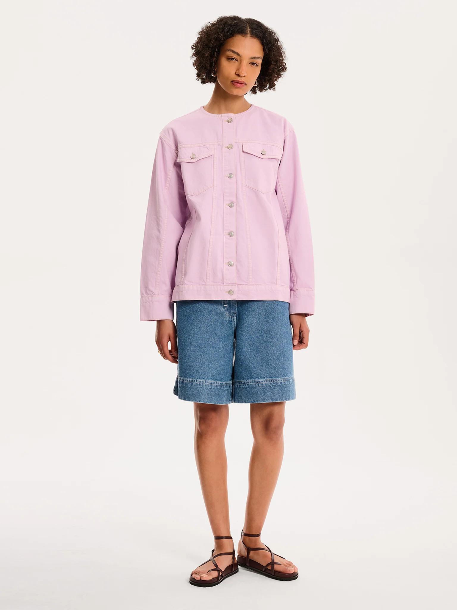Wilona Jacket in Lilac - Image 3