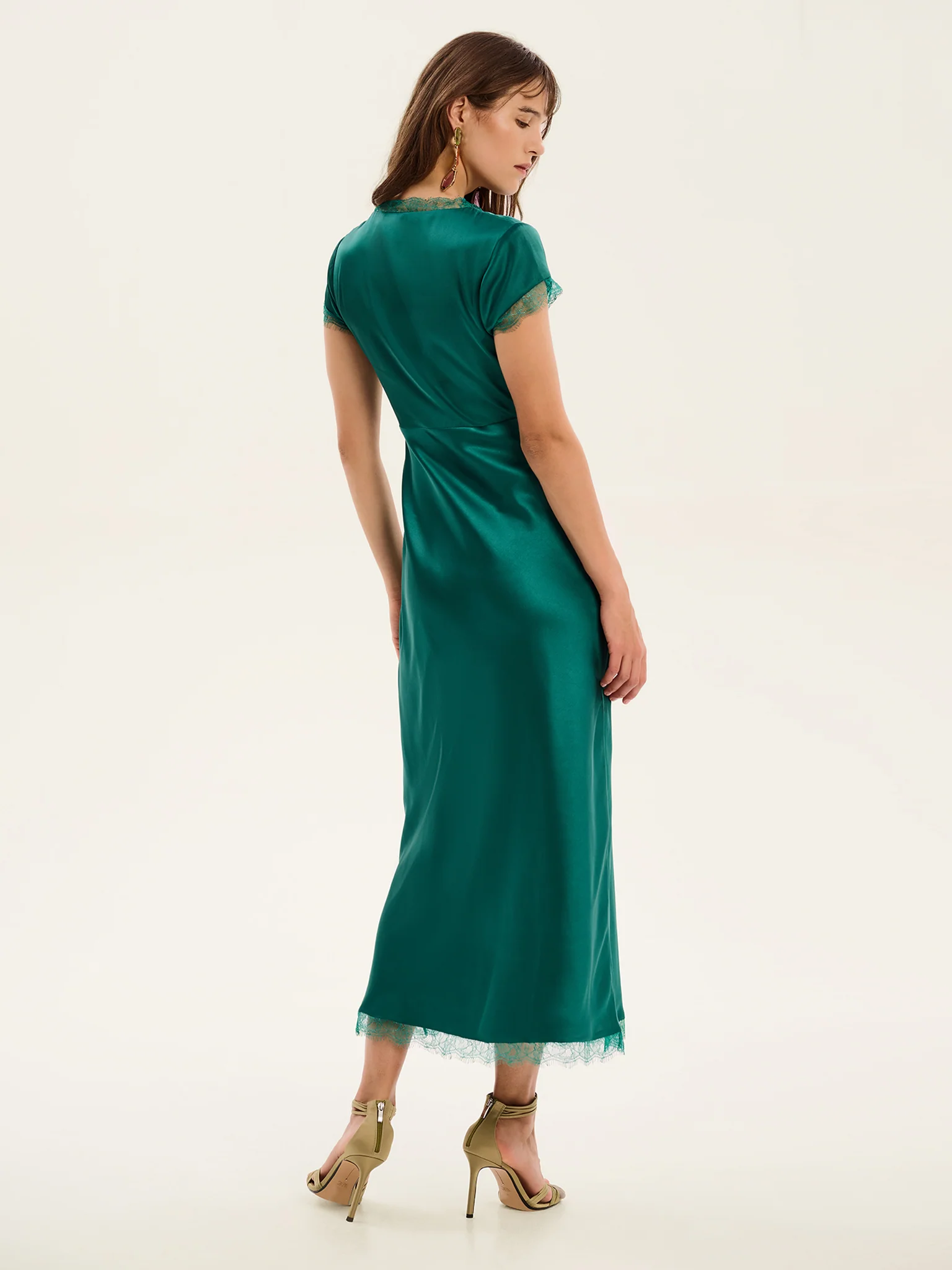 Woolf Dress in Alpine Green - Image 3